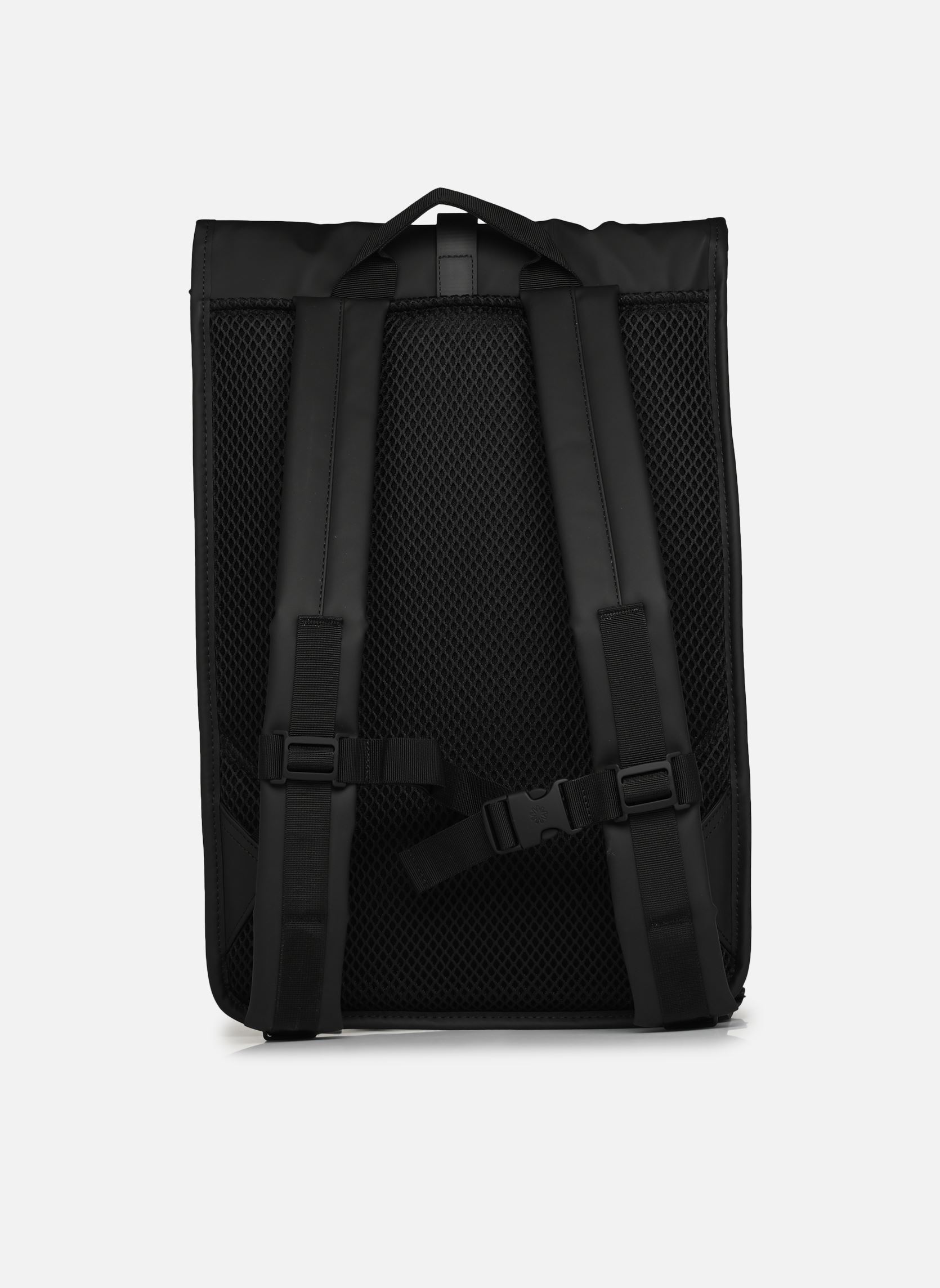 Rucksäcke Rolltop Rucksack schwarz Rains Rucksäcke Rolltop Rucksack schwarz BLACK