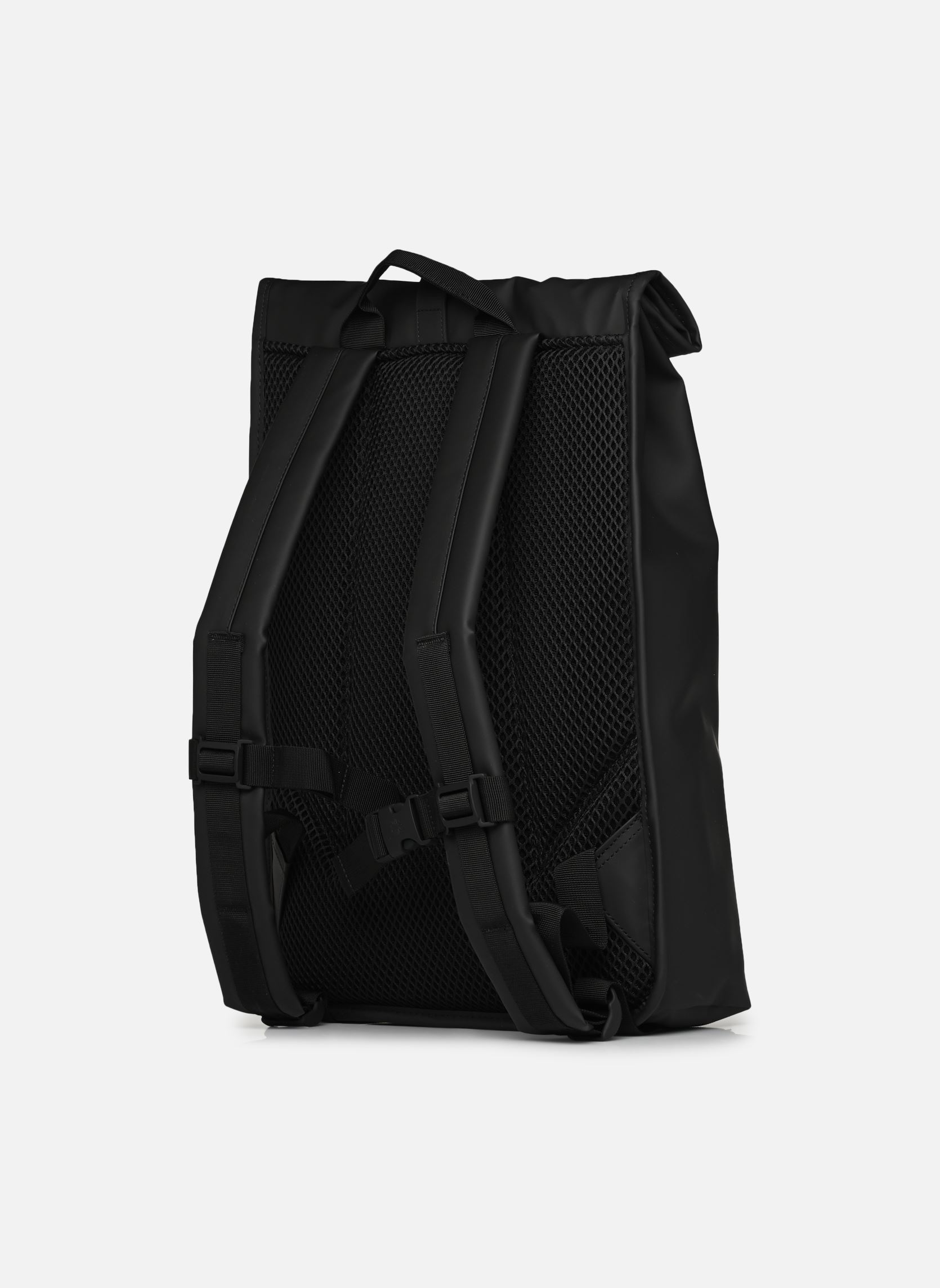 Rucksäcke Rolltop Rucksack schwarz Rains Rucksäcke Rolltop Rucksack schwarz BLACK