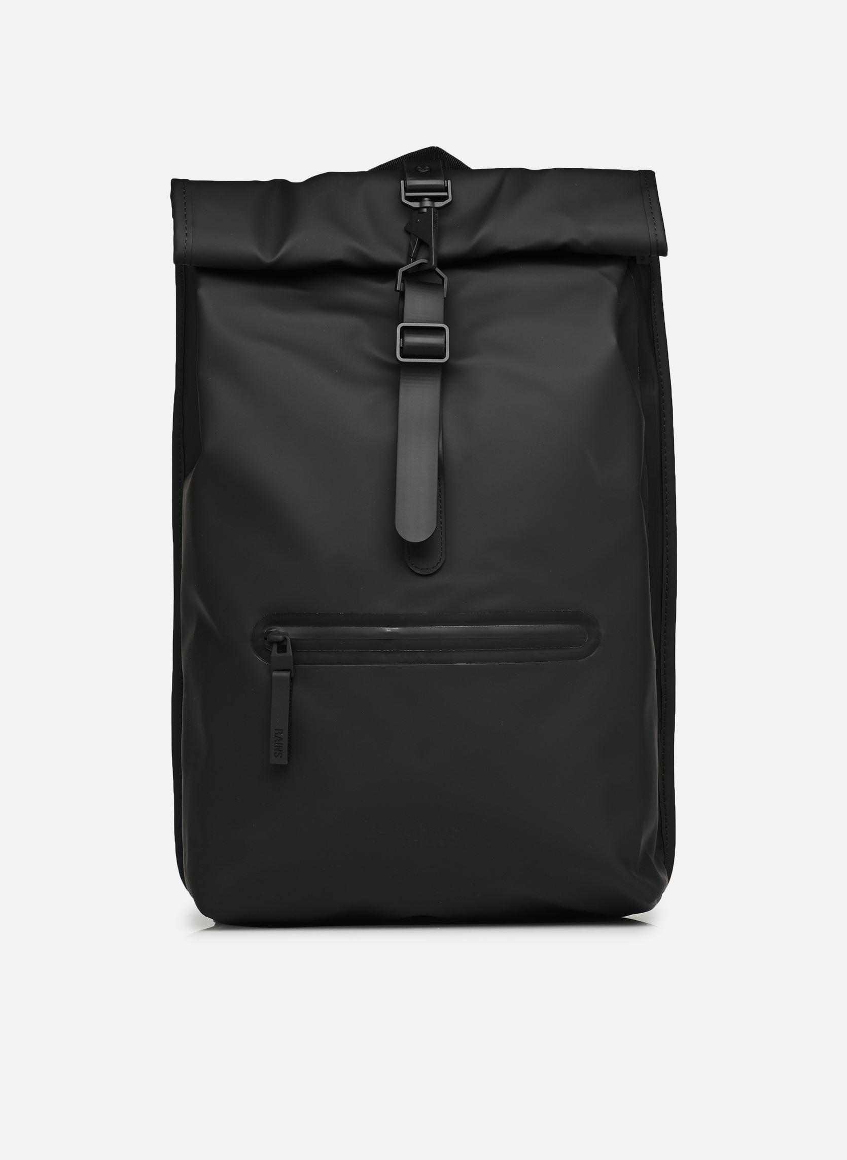 Rucksäcke Rolltop Rucksack schwarz Rains Rucksäcke Rolltop Rucksack schwarz BLACK