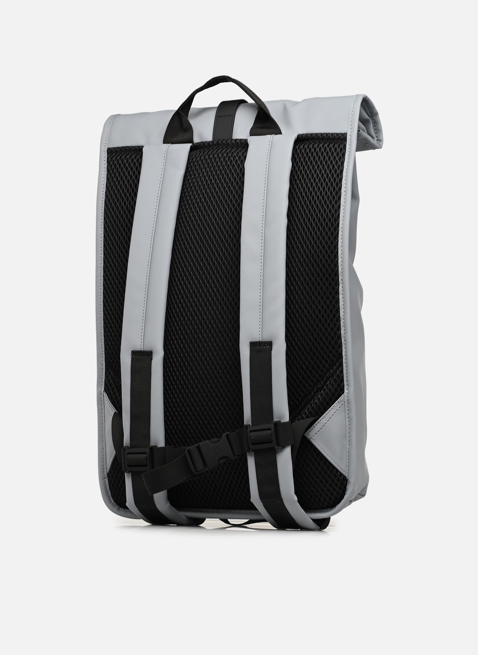 Rugtassen Rolltop Rucksack dames grijs Rains Rugtassen Rolltop Rucksack dames grijs POOL