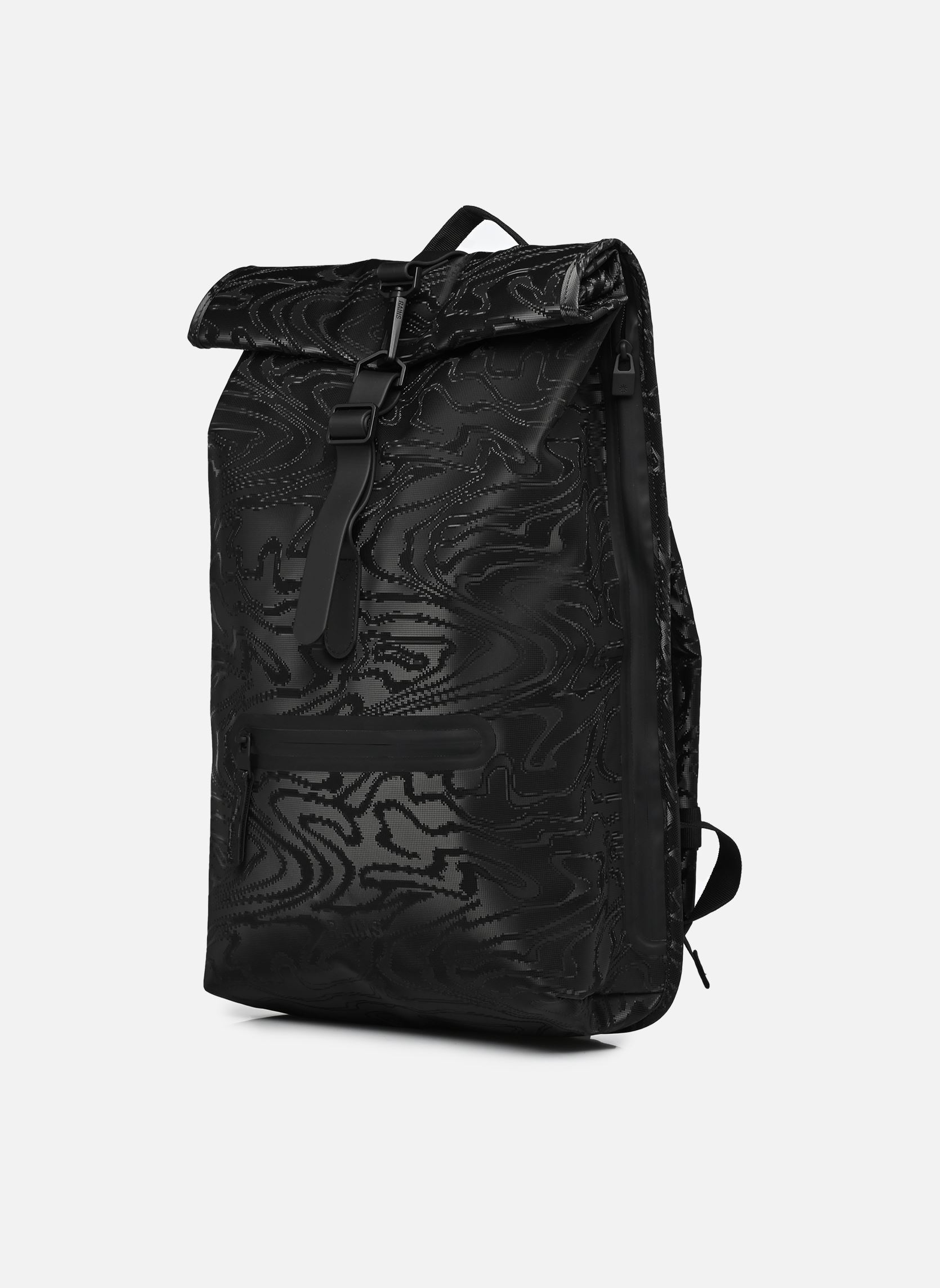 Rugtassen Rolltop Rucksack dames zwart Rains Rugtassen Rolltop Rucksack dames zwart AMP