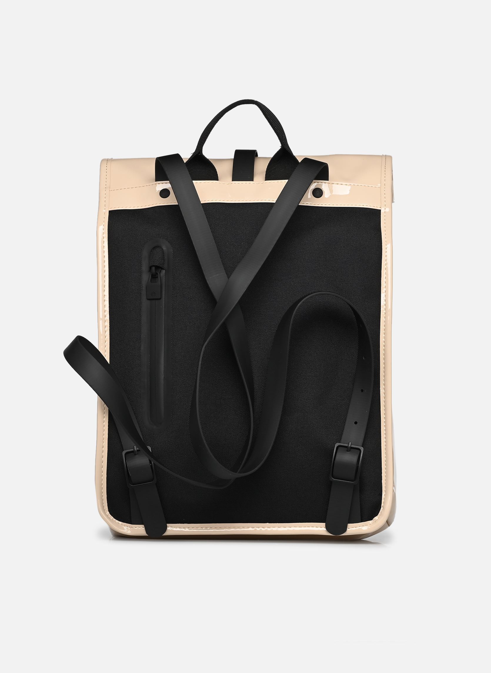 Sacs à dos Rolltop Rucksack Mini femme beige Rains Sacs à dos Rolltop Rucksack Mini femme beige SHORE