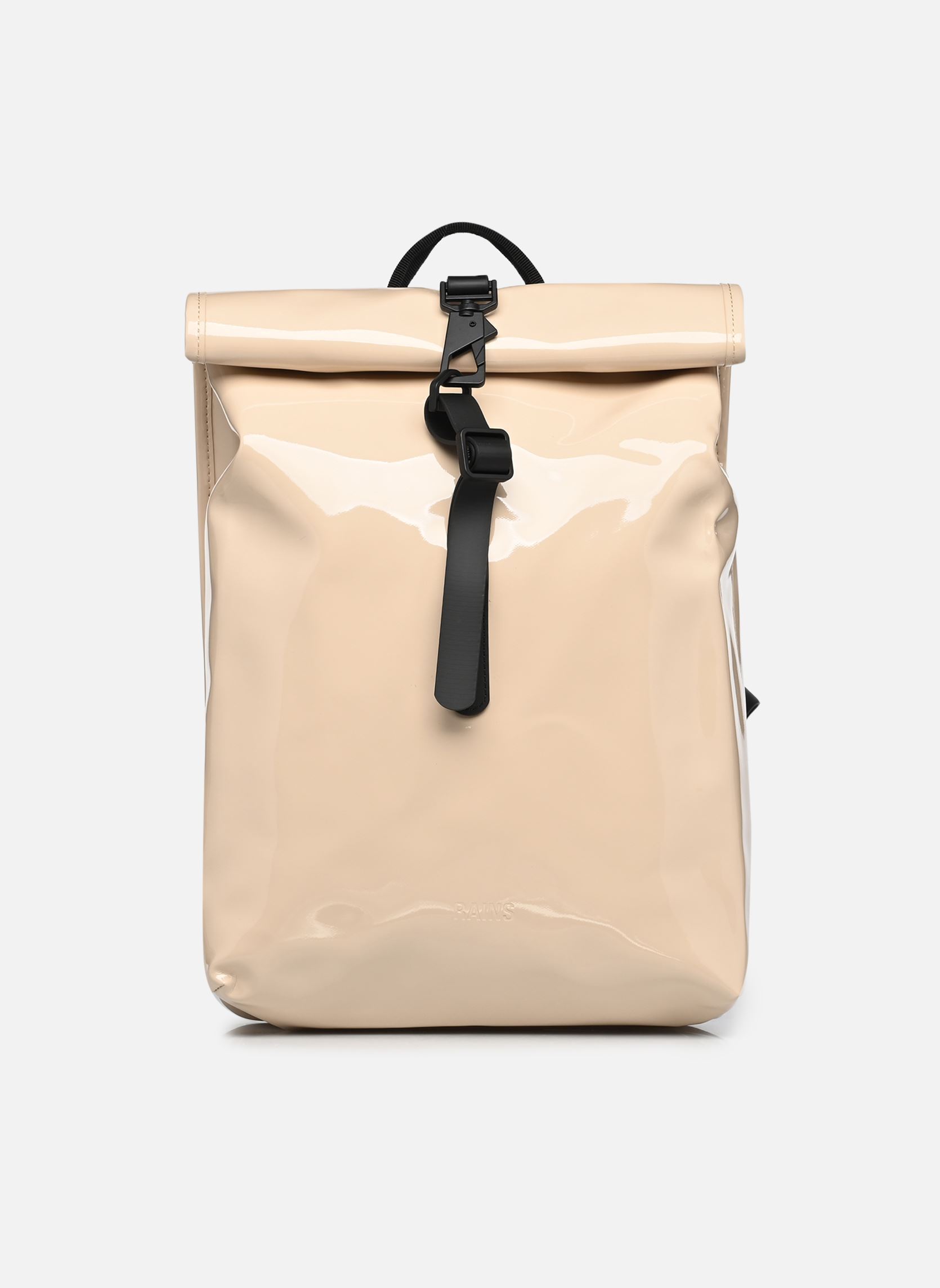 Sacs à dos Rolltop Rucksack Mini femme beige Rains Sacs à dos Rolltop Rucksack Mini femme beige SHORE