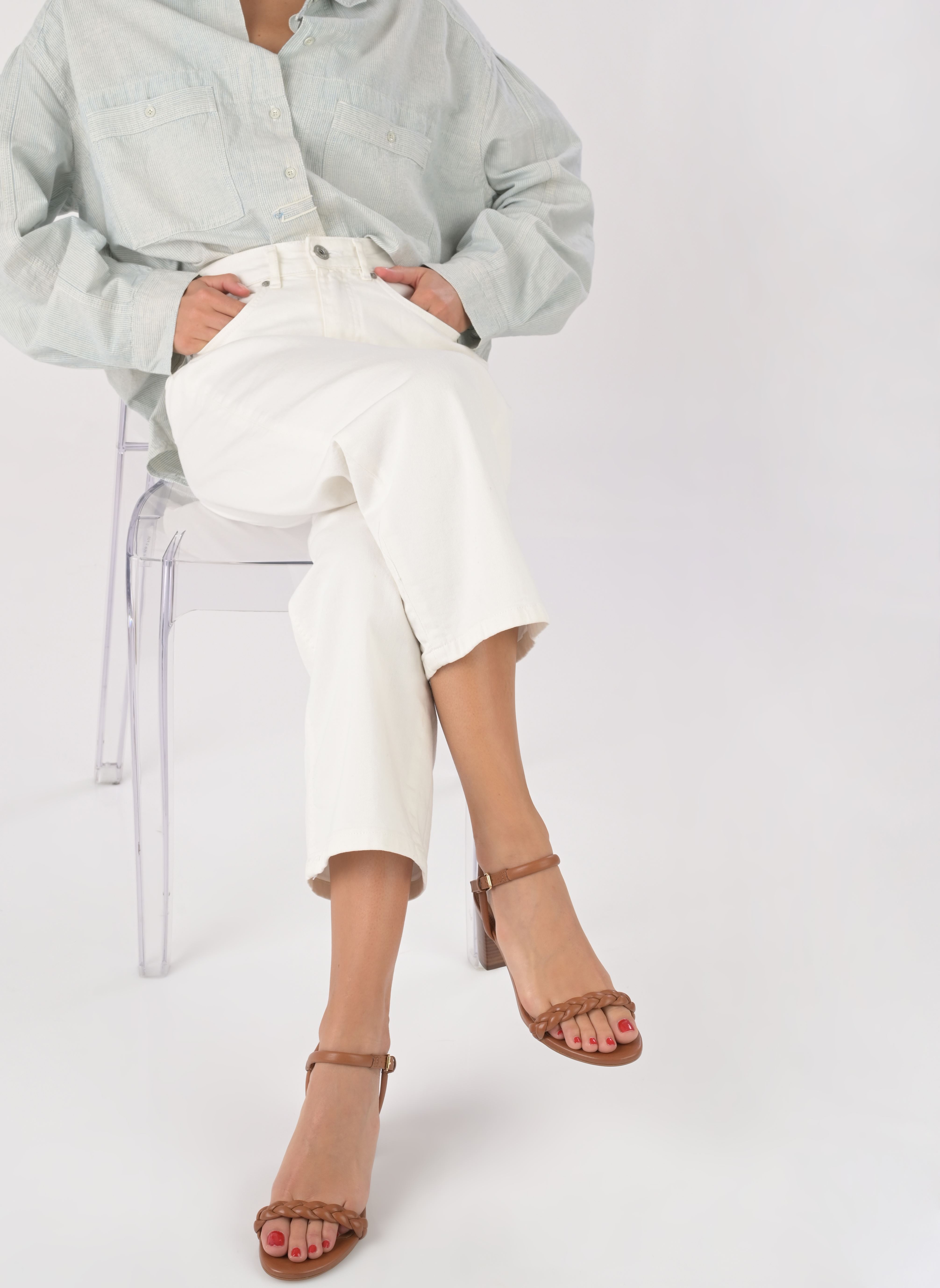 Sandalen JASLYN dames bruin Dune London Sandalen JASLYN dames bruin Tan-Leather