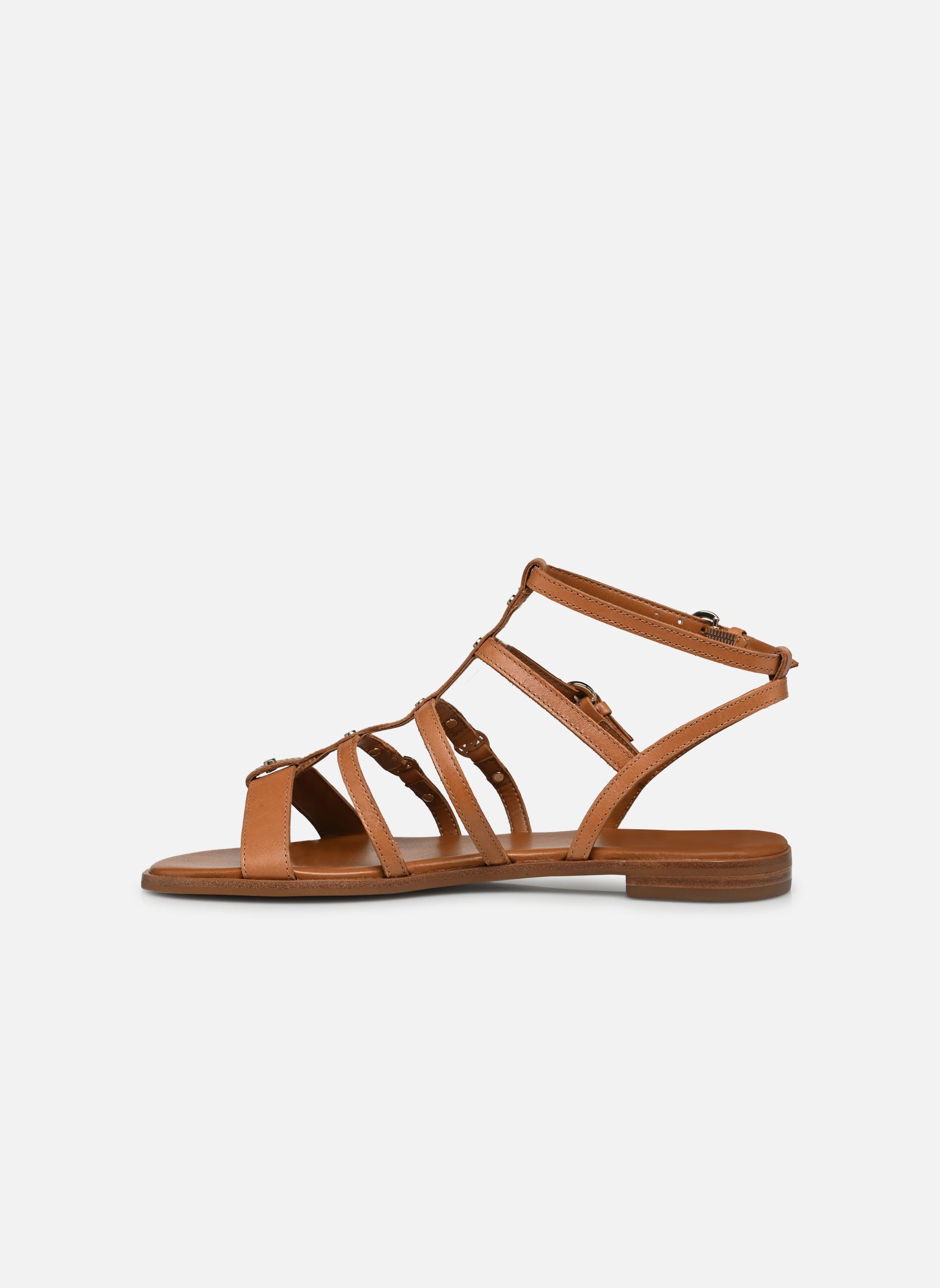Sandalen LAKES dames bruin Dune London Sandalen LAKES dames bruin Tan-Leather