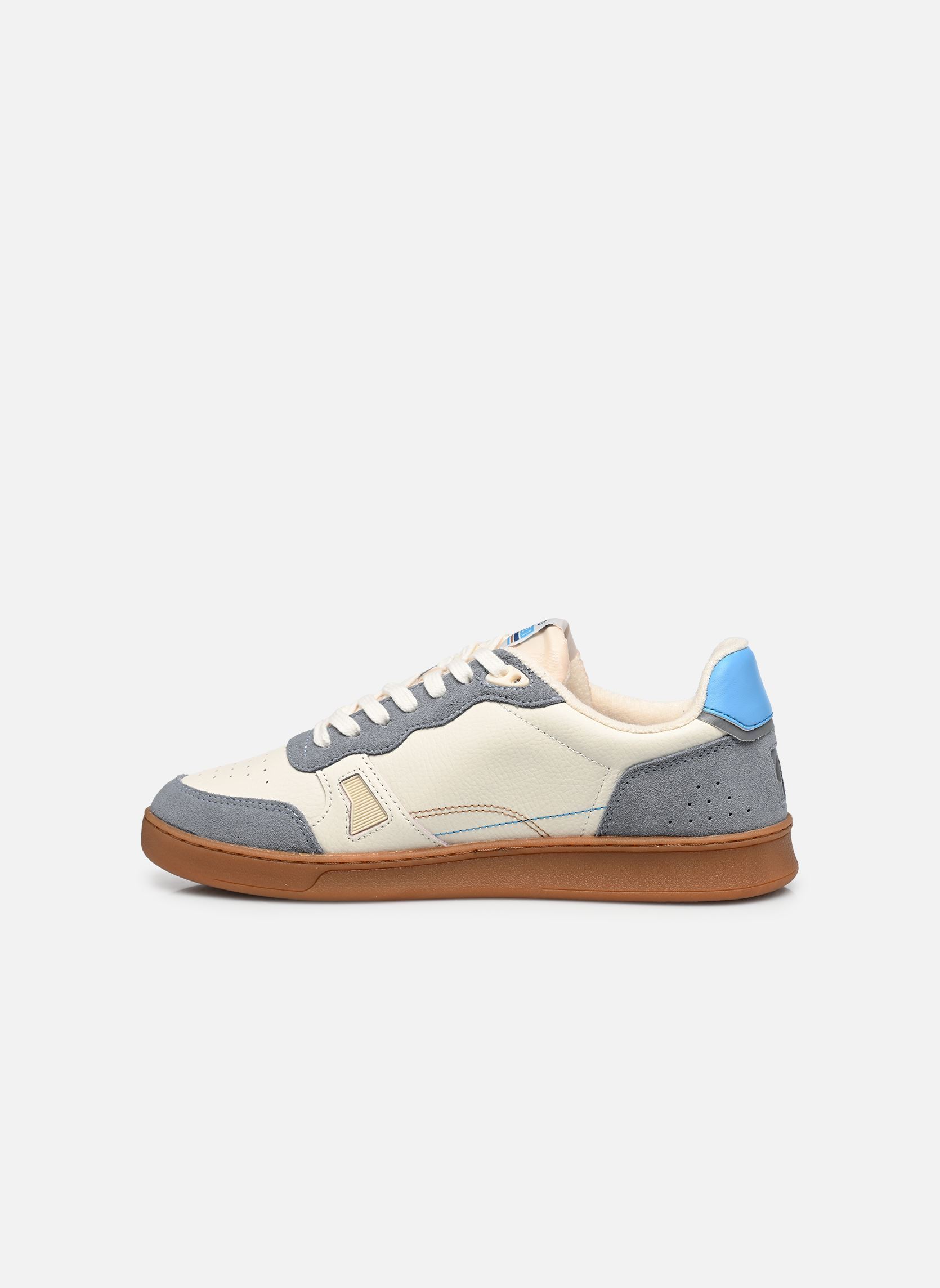 Baskets basses COMMUTE 1 LEATHER SUEDE M homme blanc Faguo Baskets basses COMMUTE 1 LEATHER SUEDE M homme blanc WHITE/BLUE