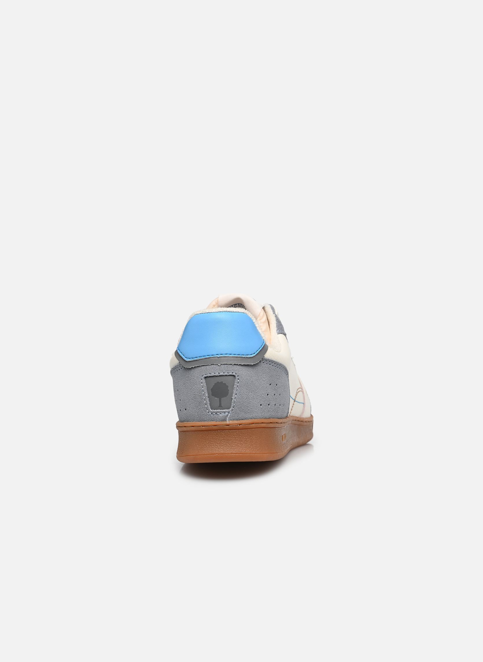 Baskets basses COMMUTE 1 LEATHER SUEDE M homme blanc Faguo Baskets basses COMMUTE 1 LEATHER SUEDE M homme blanc WHITE/BLUE