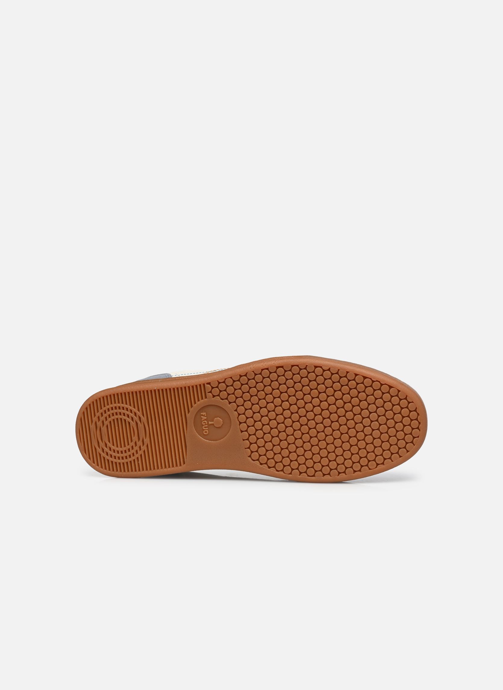 Baskets basses COMMUTE 1 LEATHER SUEDE M homme blanc Faguo Baskets basses COMMUTE 1 LEATHER SUEDE M homme blanc WHITE/BLUE