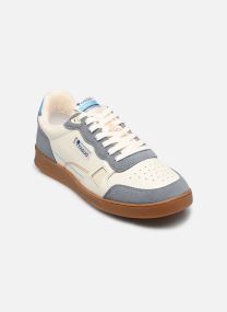Baskets basses COMMUTE 1 LEATHER SUEDE M homme blanc