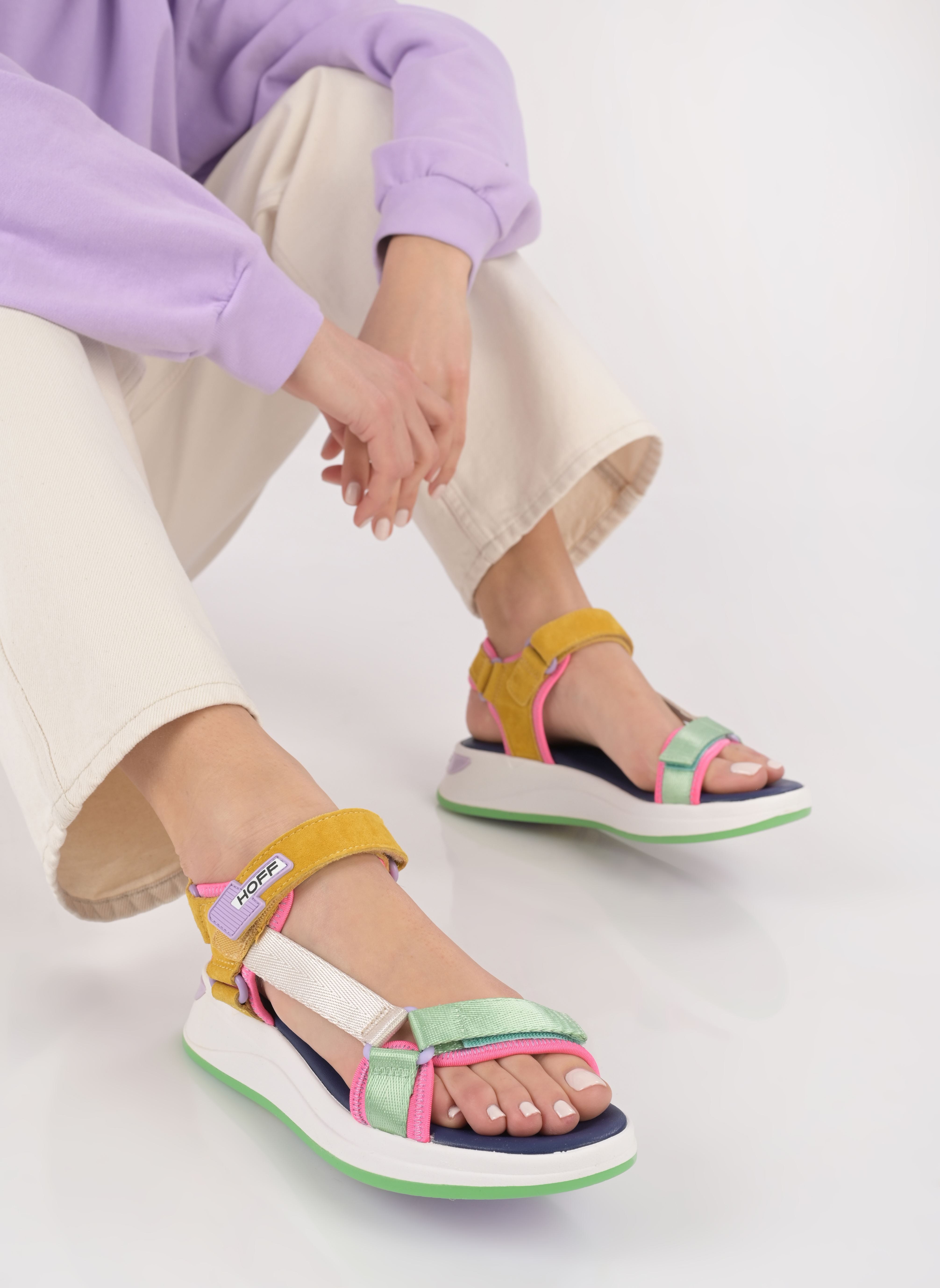 Sandalen PHUKET dames meerkleurig Hoff Sandalen PHUKET dames meerkleurig Green