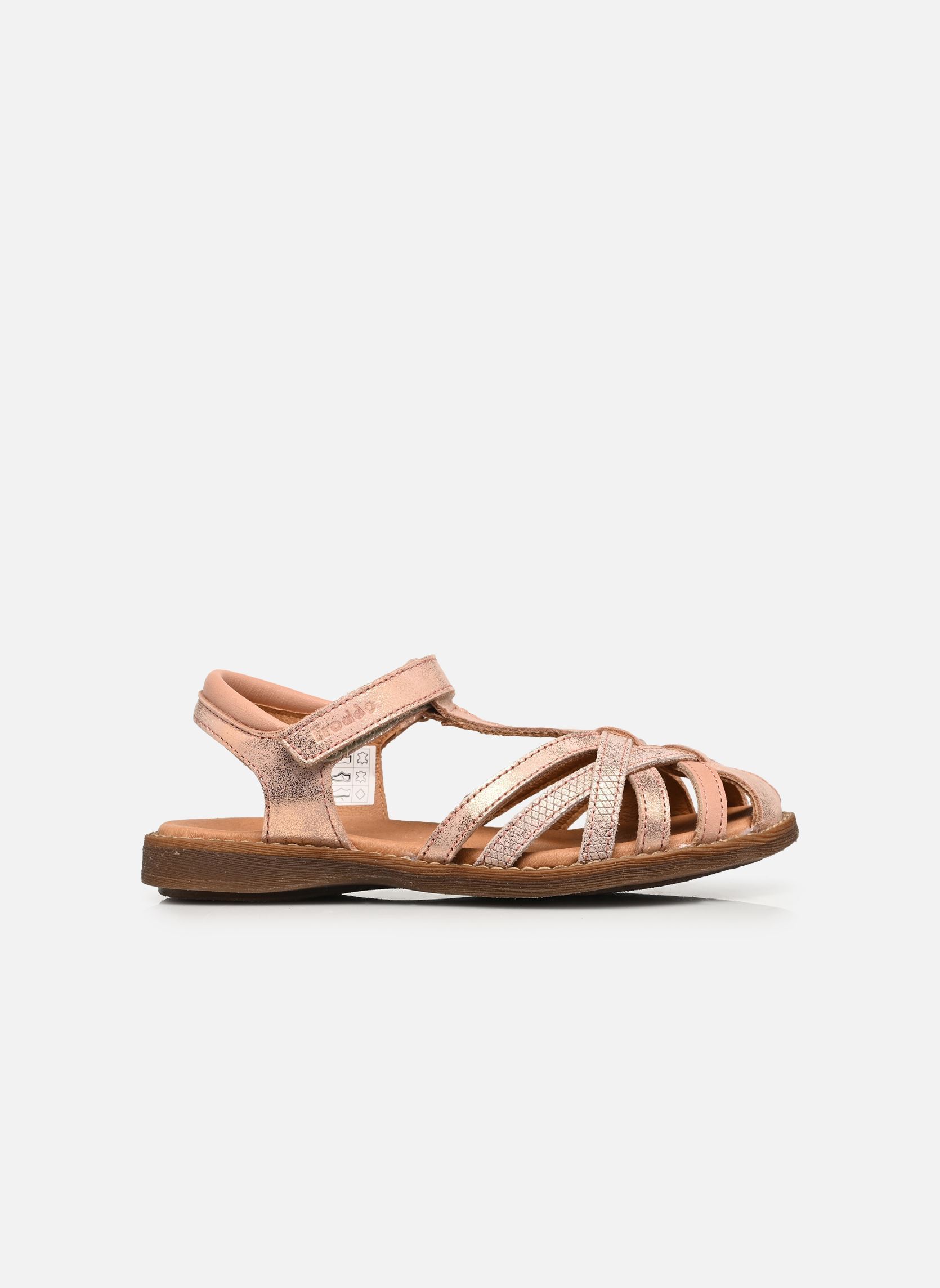 Sandalen Lore Rosa mädchen silber Froddo Sandalen Lore Rosa mädchen silber PINK/GOLD