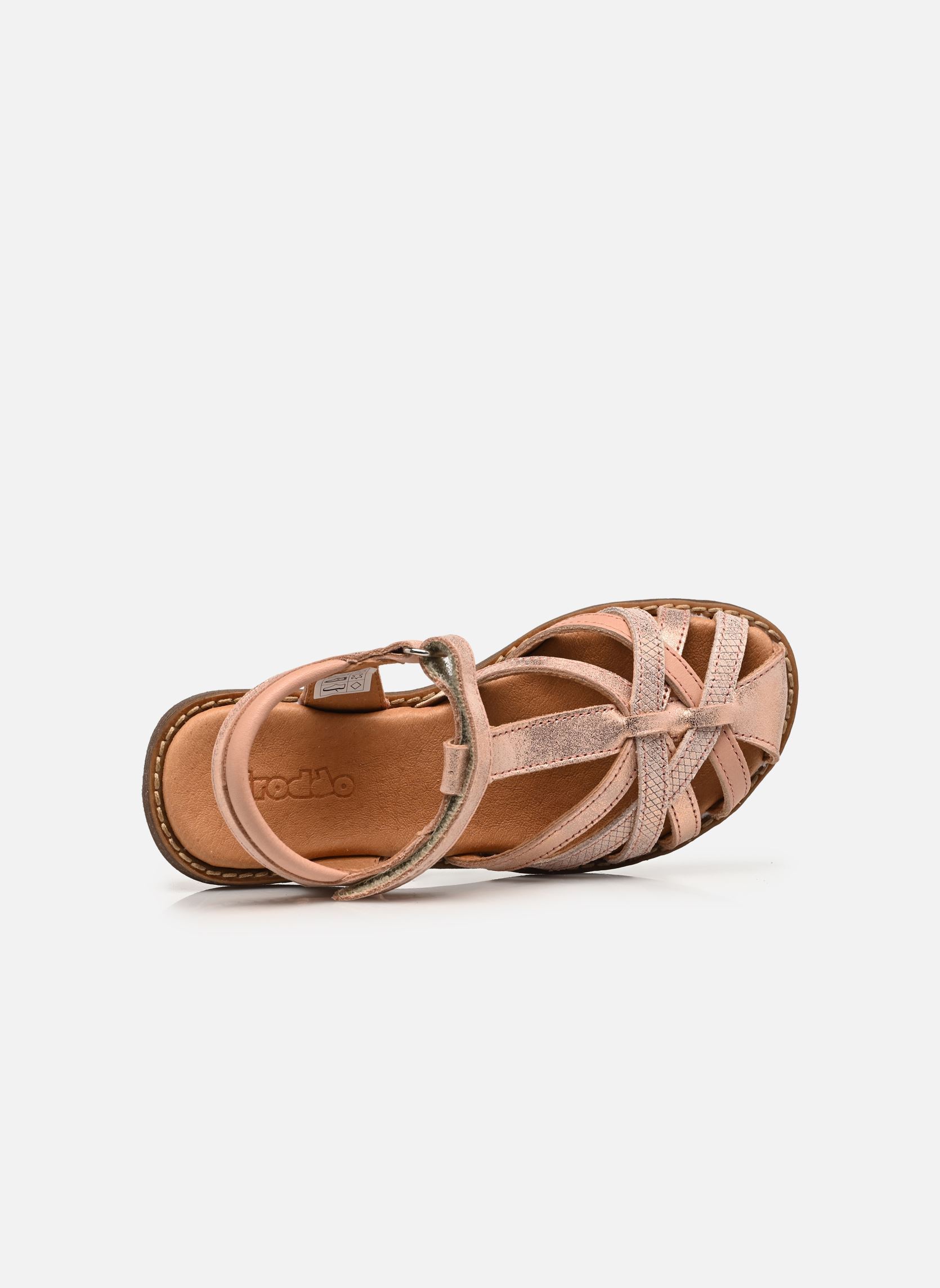 Sandalen Lore Rosa mädchen silber Froddo Sandalen Lore Rosa mädchen silber PINK/GOLD