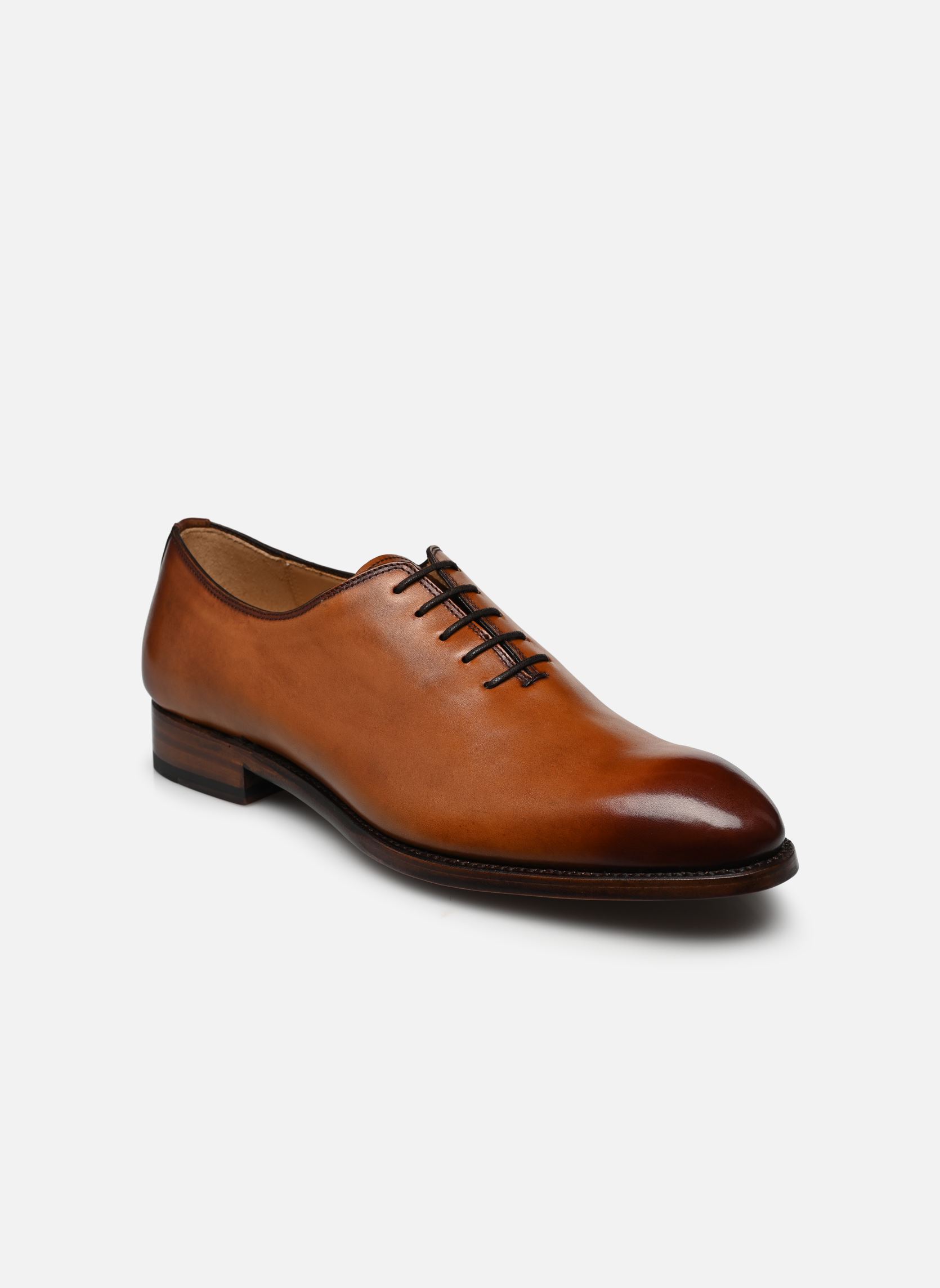 Richelieus WONE COUSU GOOD YEAR homme marron Marvin&Co Luxe Richelieus WONE COUSU GOOD YEAR homme marron Cognac Clair