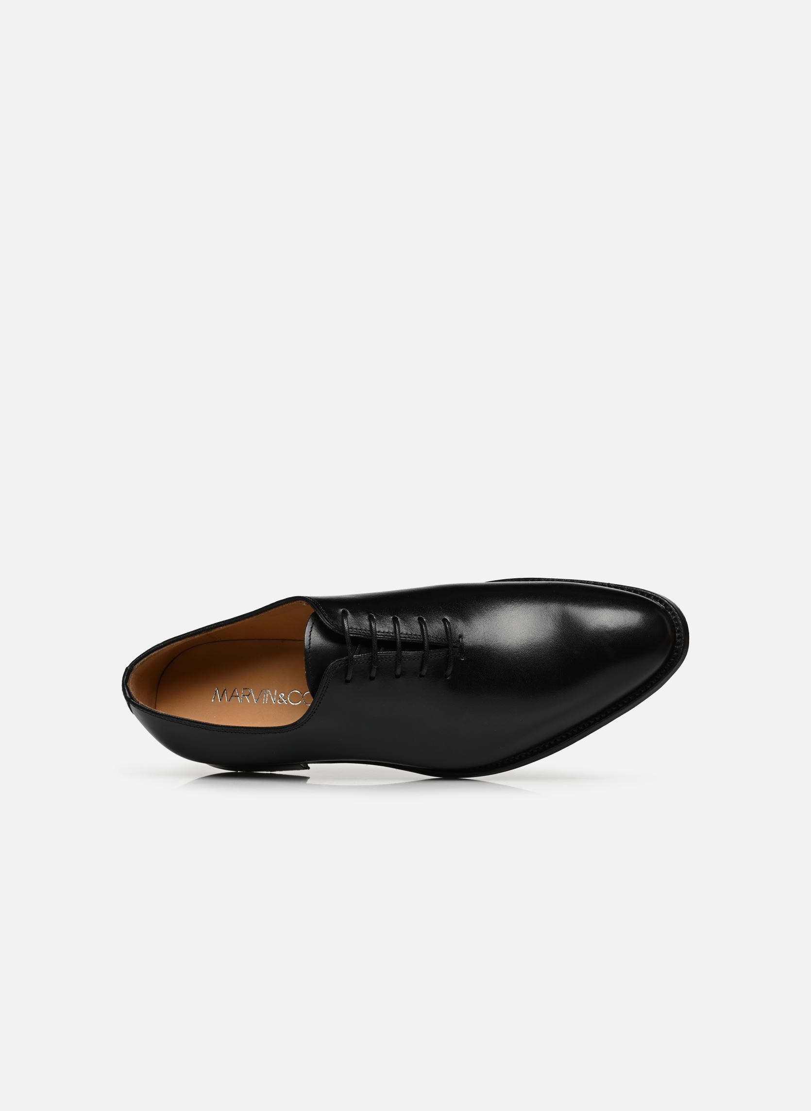 Richelieus-Schuhe WONE COUSU GOOD YEAR herren schwarz Marvin&Co Luxe Richelieus-Schuhe WONE COUSU GOOD YEAR herren schwarz Noir