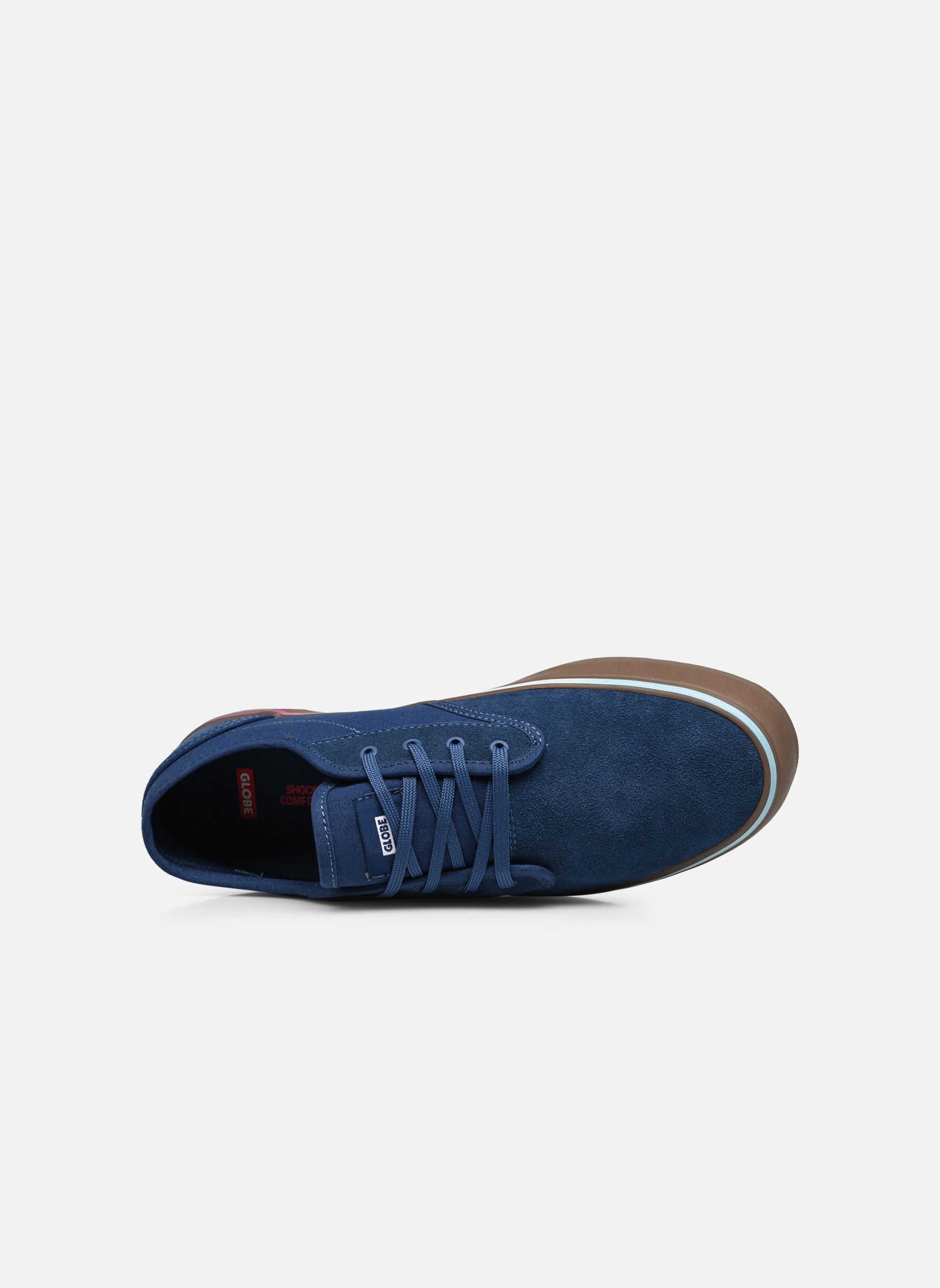 Niedrige Sneaker Motley II herren blau Globe Niedrige Sneaker Motley II herren blau Blue/Gum