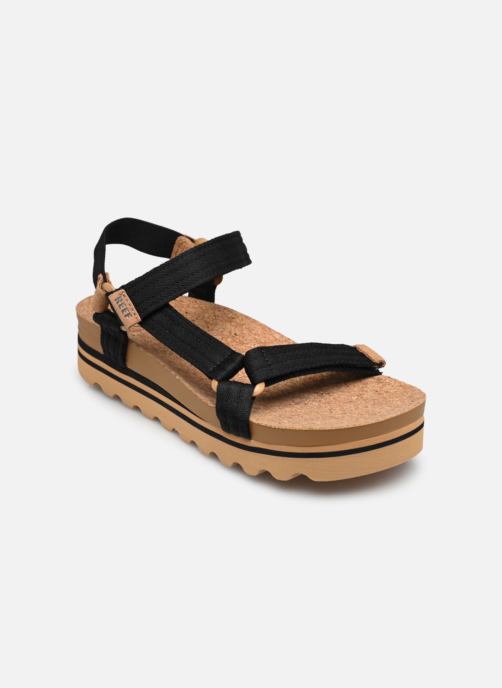 Sandalen CUSHION REM HI damen schwarz Reef Sandalen CUSHION REM HI damen schwarz BLACK/TAN