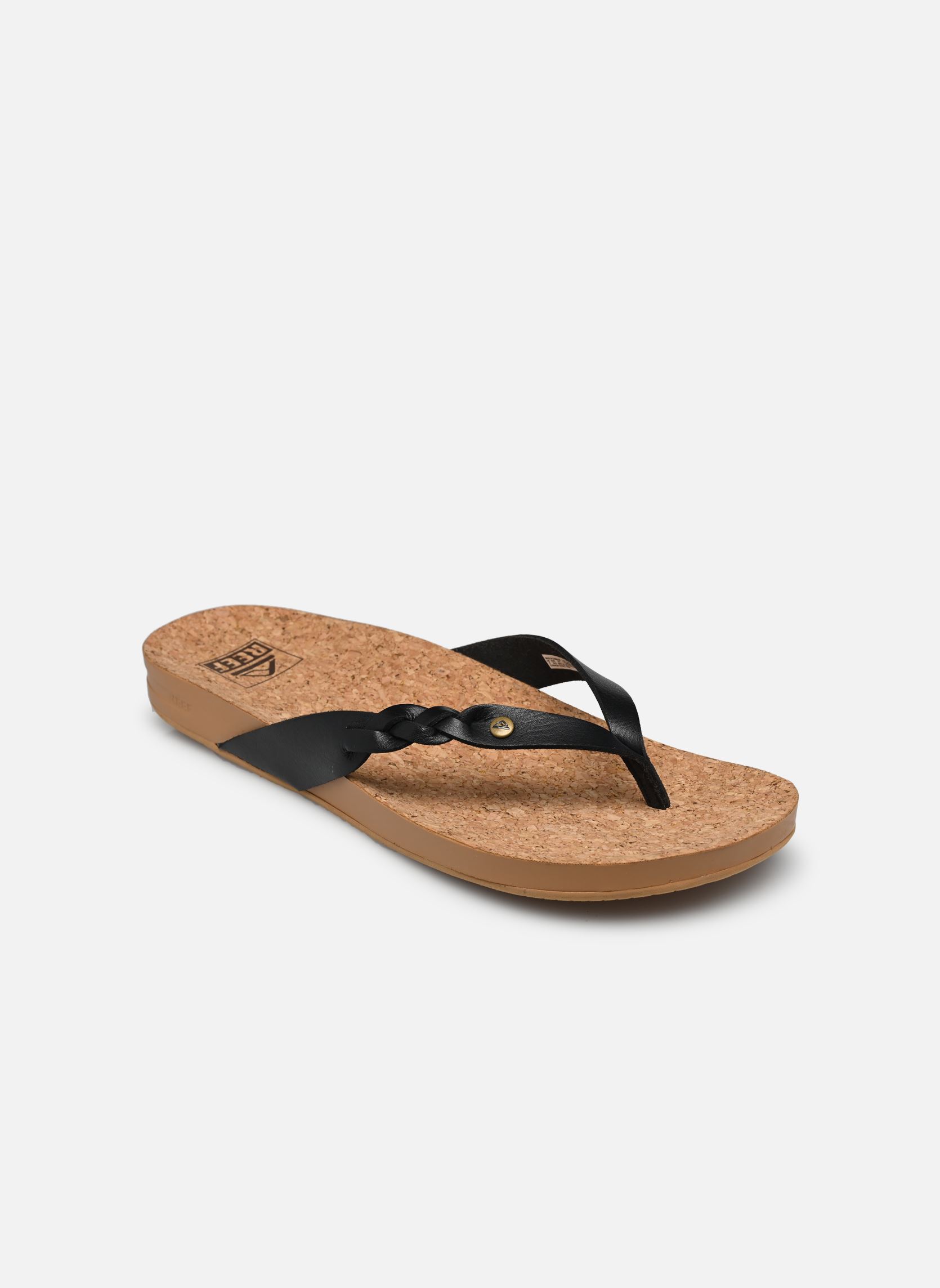 Flip-Flops CUSHION COURT TWIST damen schwarz Reef Flip-Flops CUSHION COURT TWIST damen schwarz BLACK