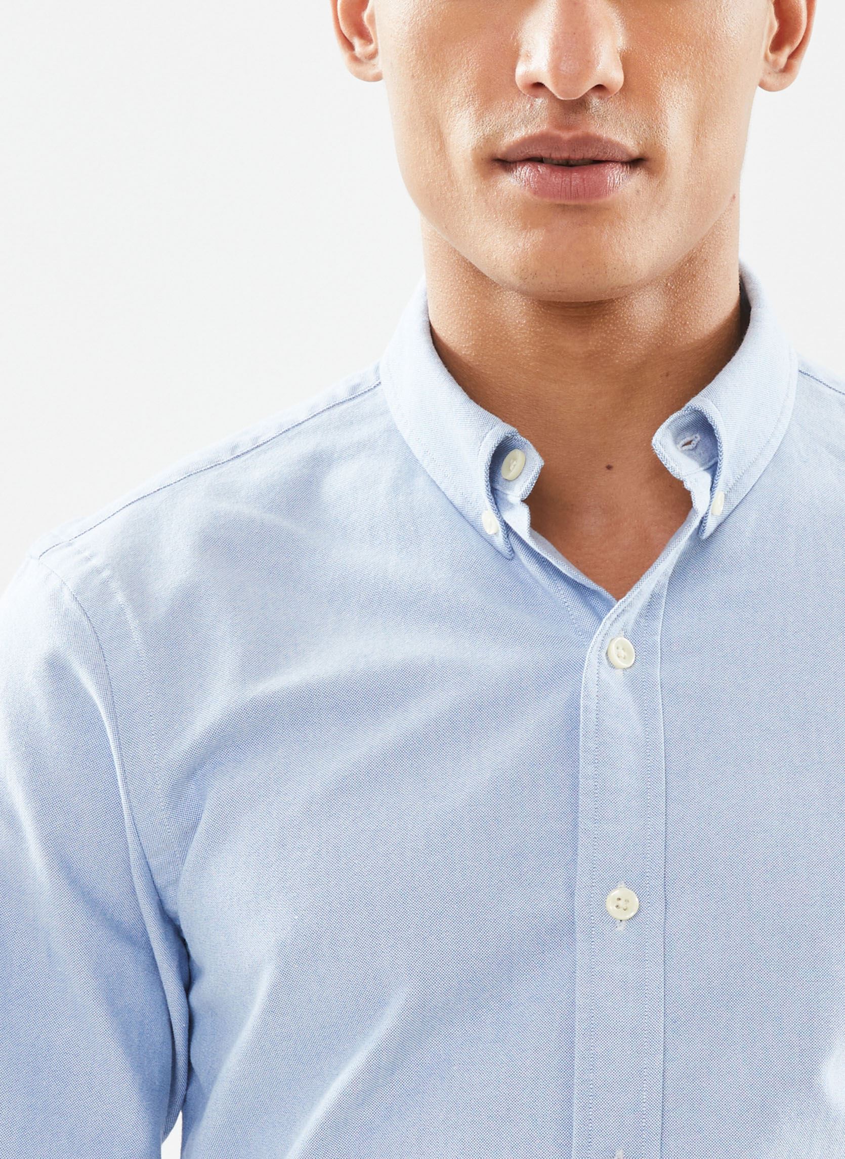 Camisas Chemise Oxford cintrée 710549084 hombre azul Polo Ralph Lauren Camisas Chemise Oxford cintrée 710549084 hombre azul BSR BLUE