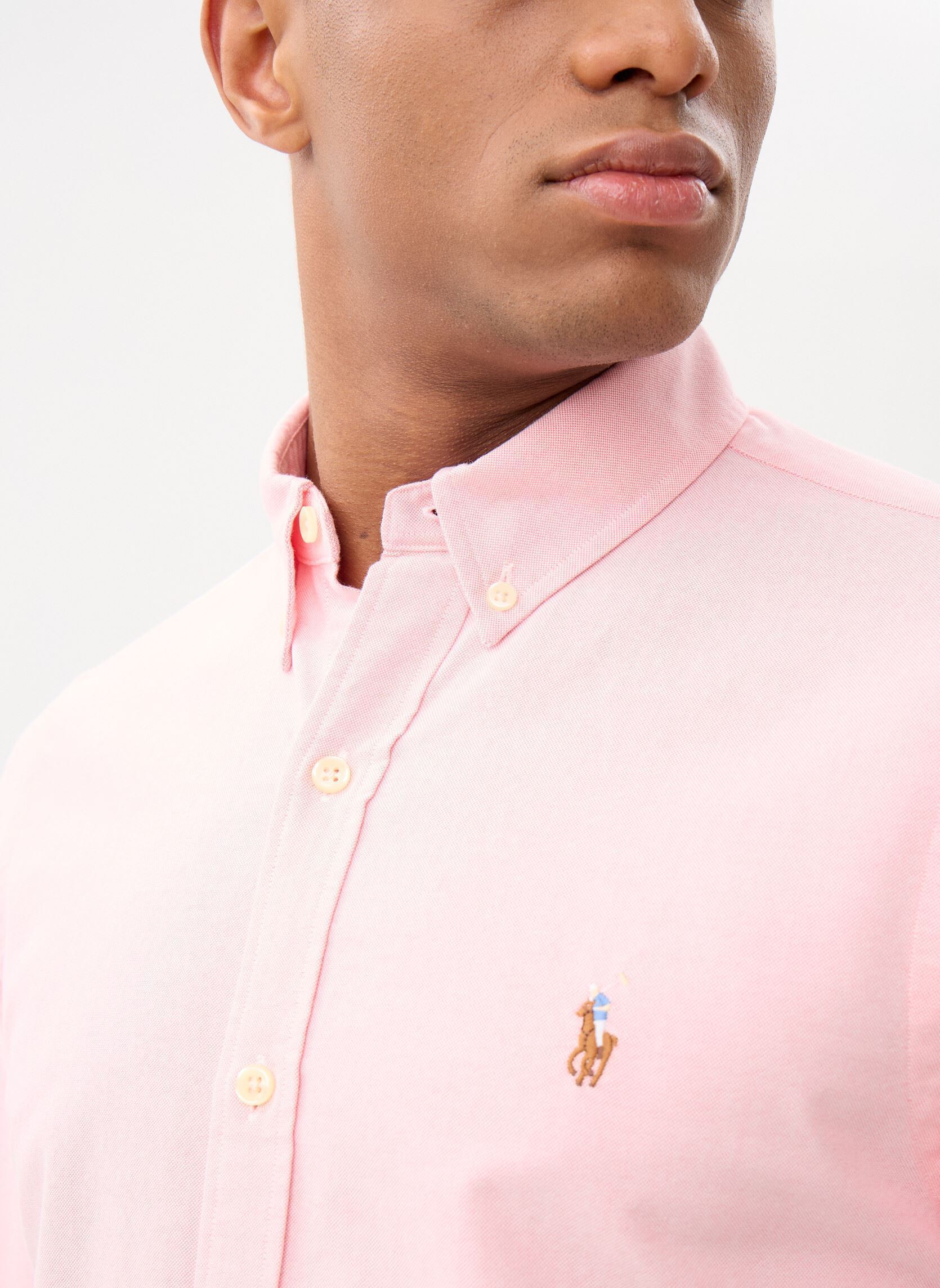 Hemden Chemise Oxford cintrée 710549084 heren roze Polo Ralph Lauren Hemden Chemise Oxford cintrée 710549084 heren roze BSR PINK