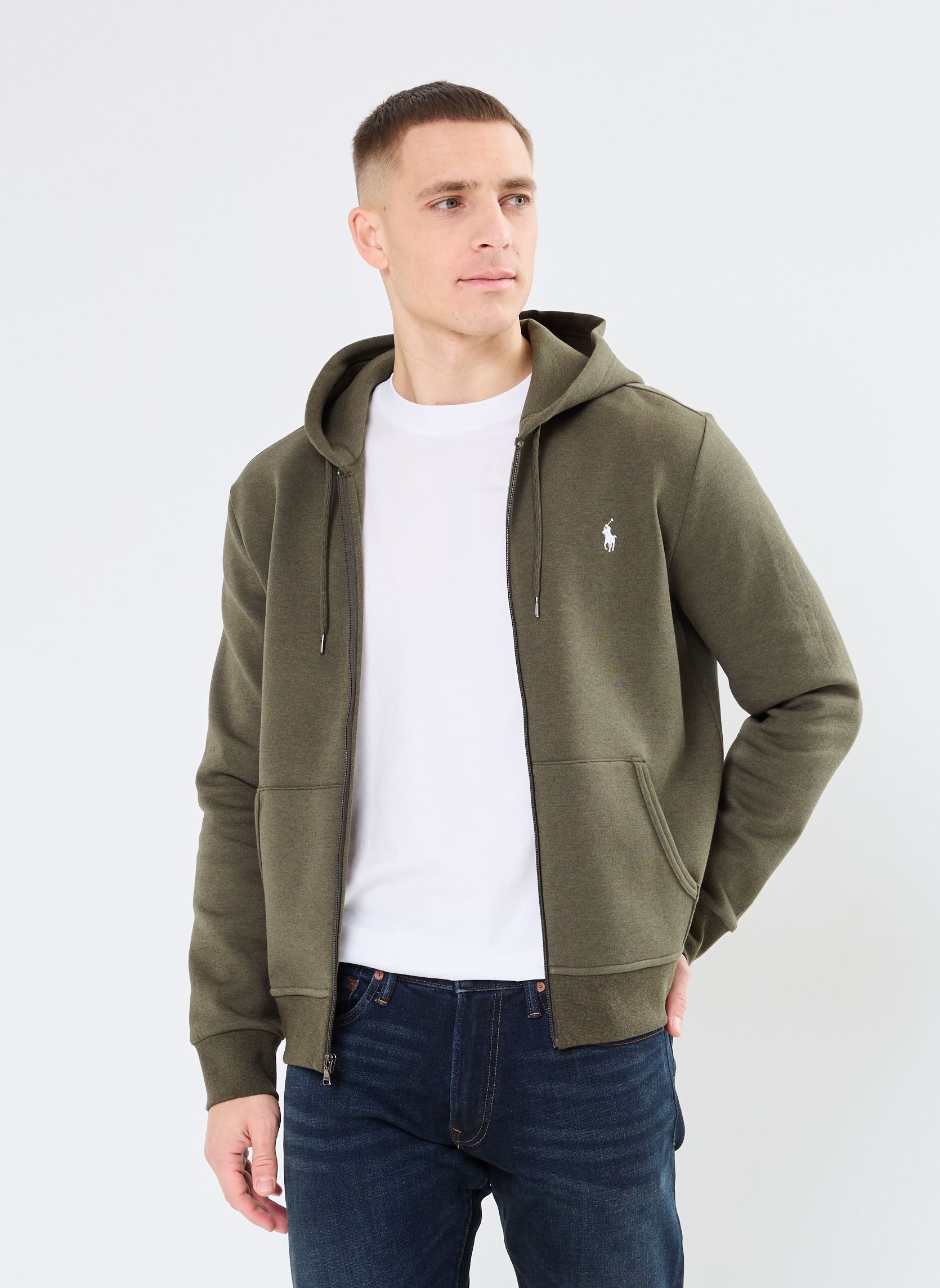 Vêtements Polo Ralph Lauren Sweat à capuche en maille double pour Accessoires Vêtements Polo Ralph Lauren Sweat à capuche en maille double pour Accessoires