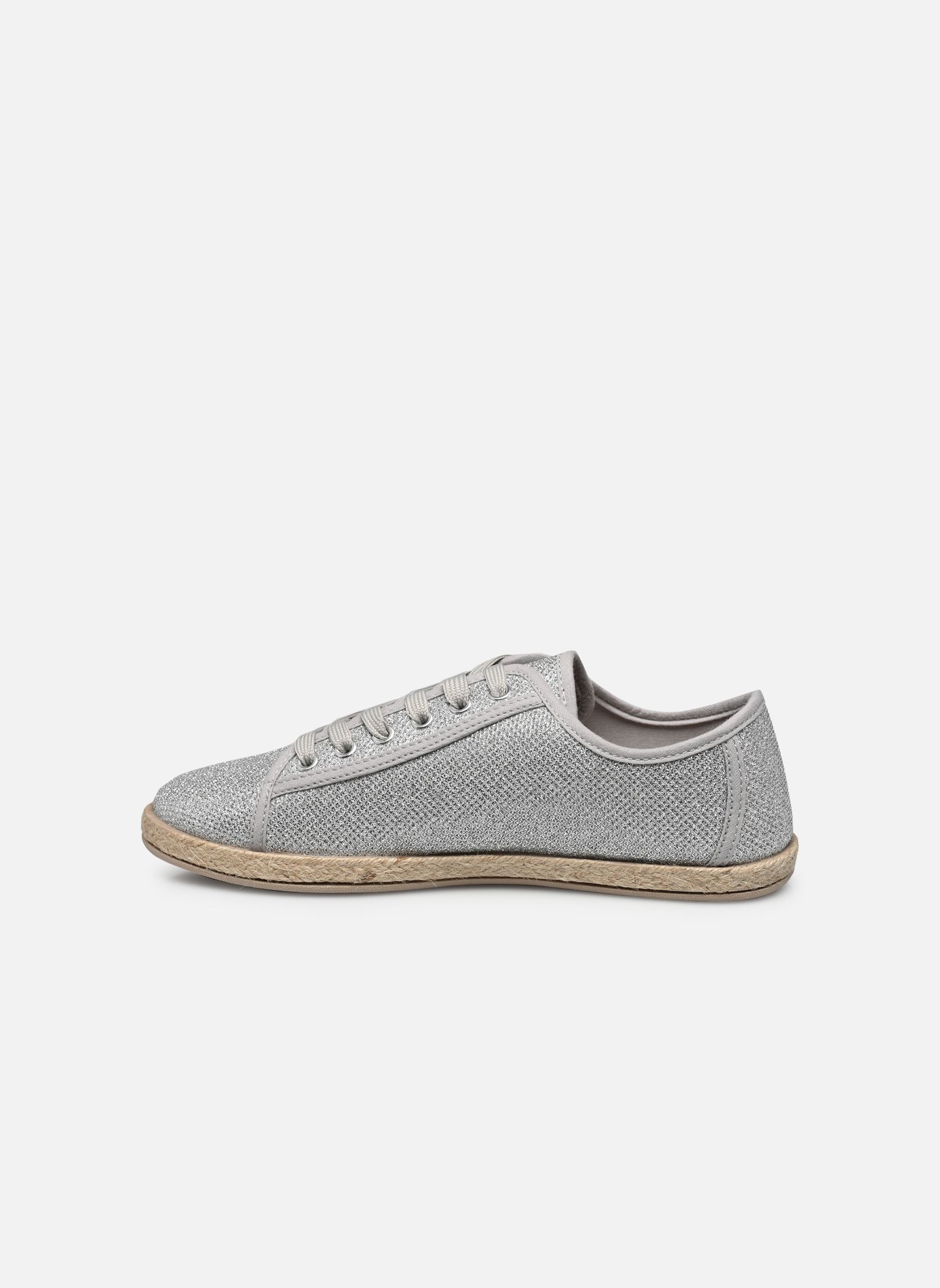 Baskets toile FANIA femme argent LPB -LES PETITES BOMBES Baskets toile FANIA femme argent Argent