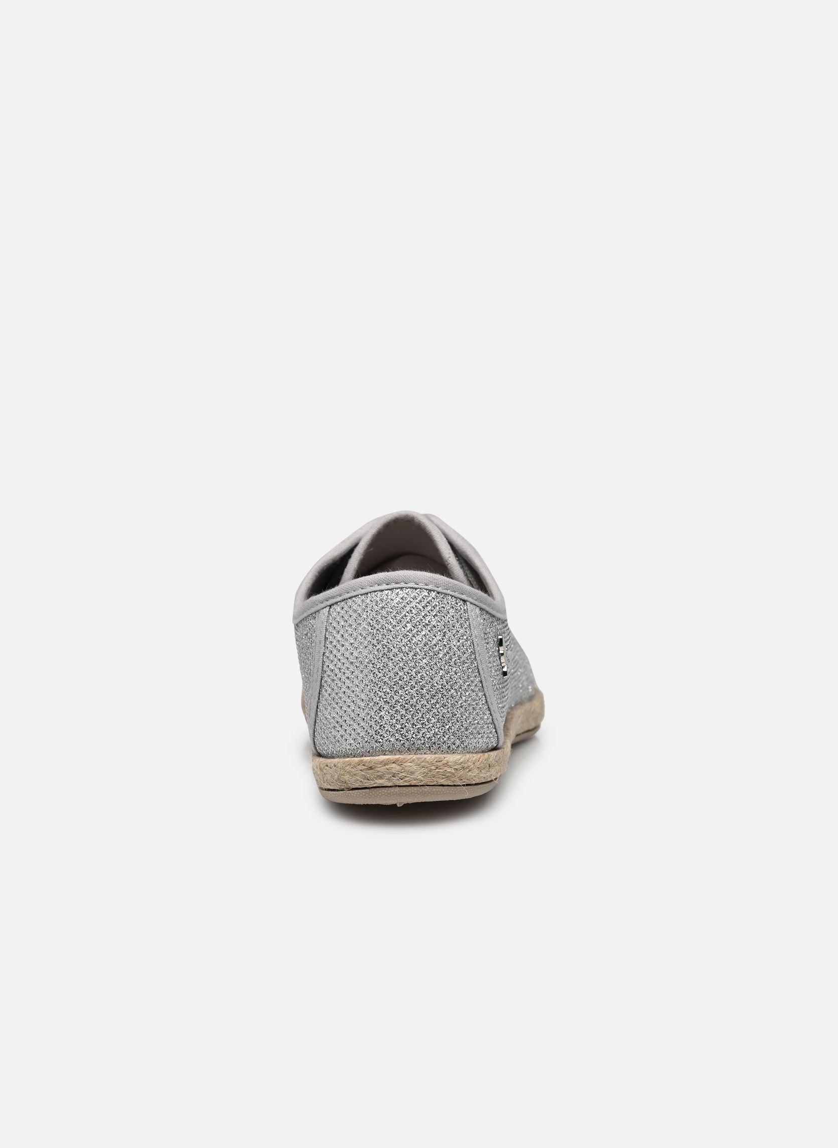 Baskets toile FANIA femme argent LPB -LES PETITES BOMBES Baskets toile FANIA femme argent Argent