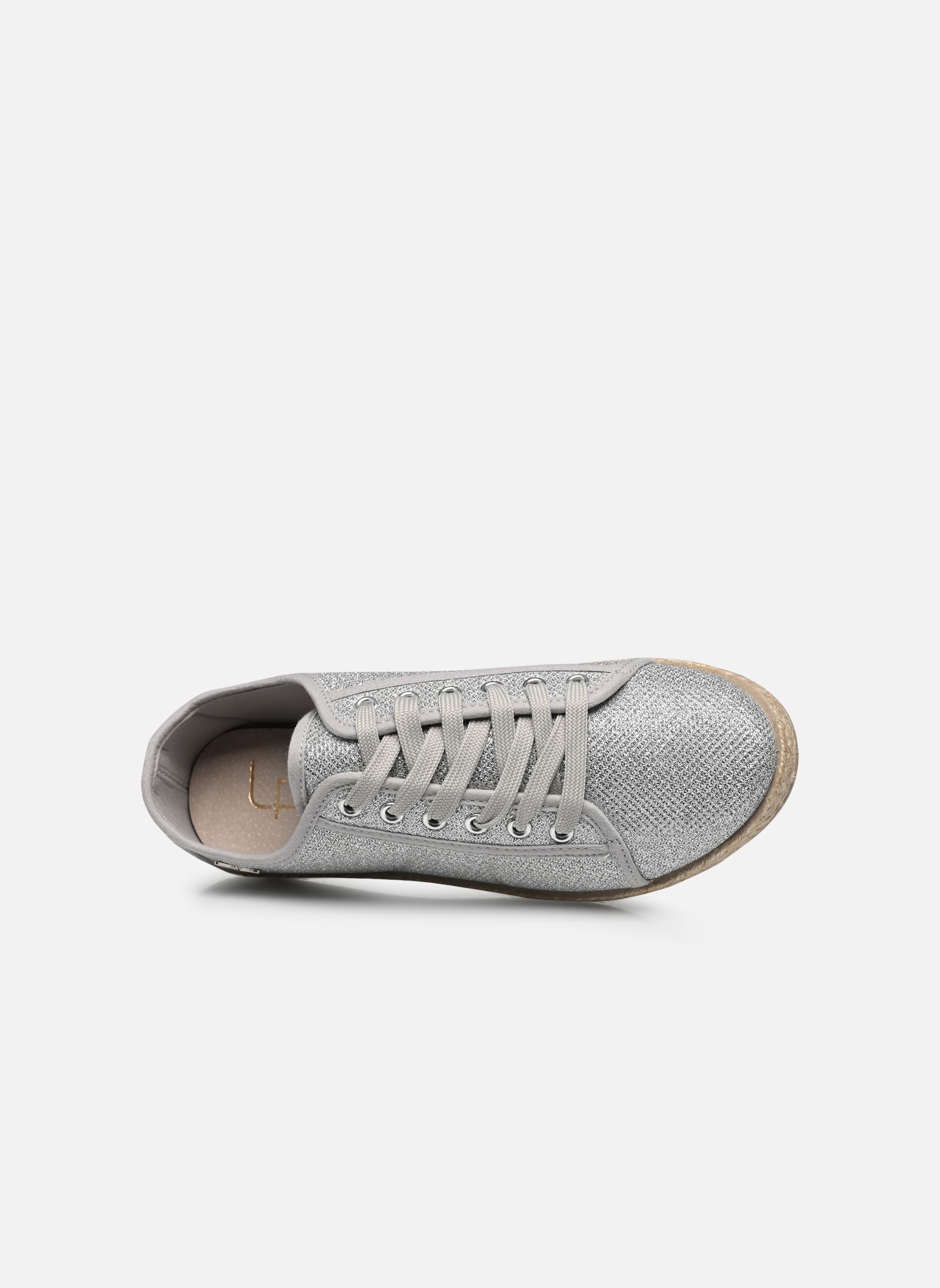 Baskets toile FANIA femme argent LPB -LES PETITES BOMBES Baskets toile FANIA femme argent Argent