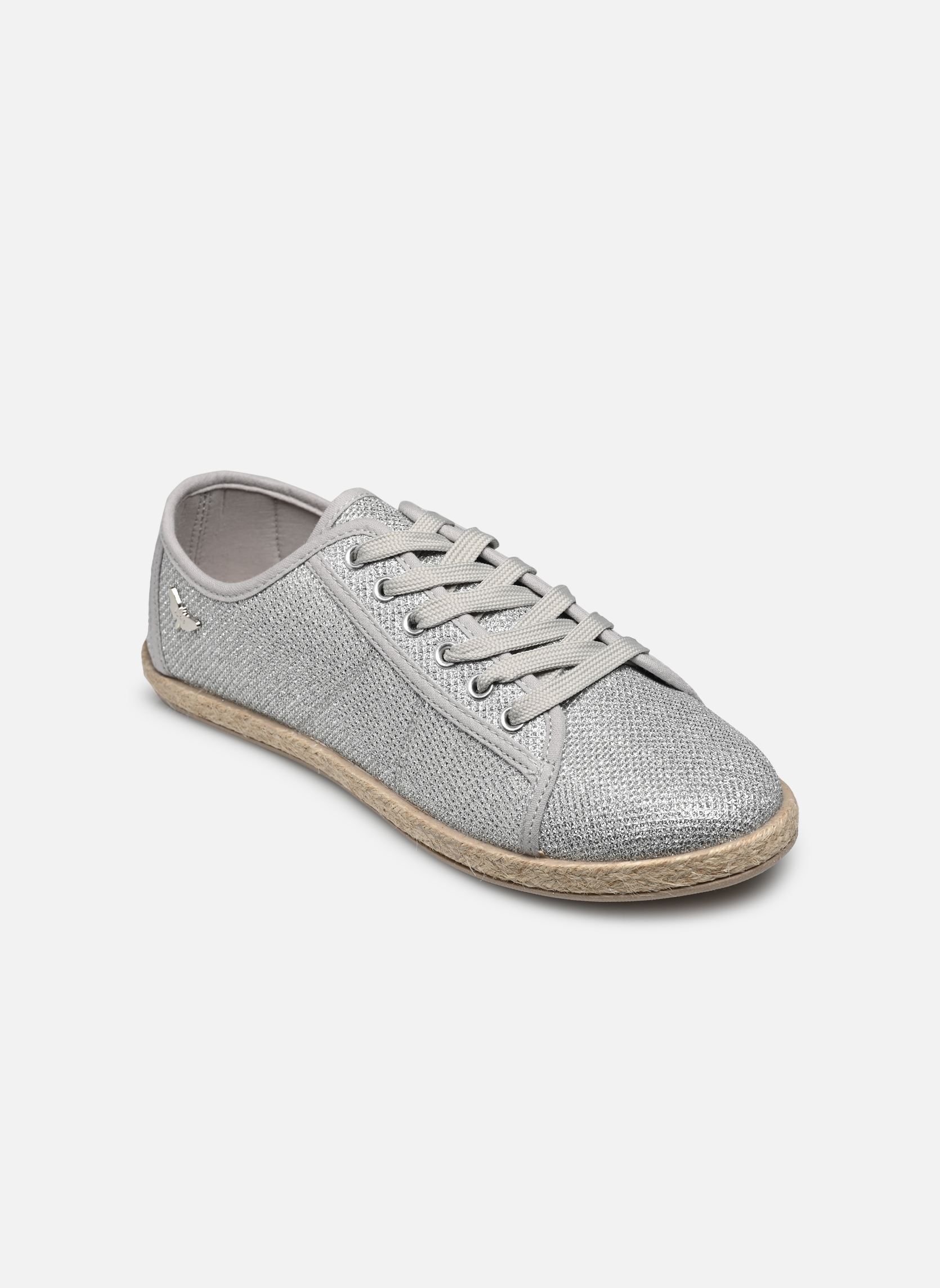 Baskets toile FANIA femme argent LPB -LES PETITES BOMBES Baskets toile FANIA femme argent Argent