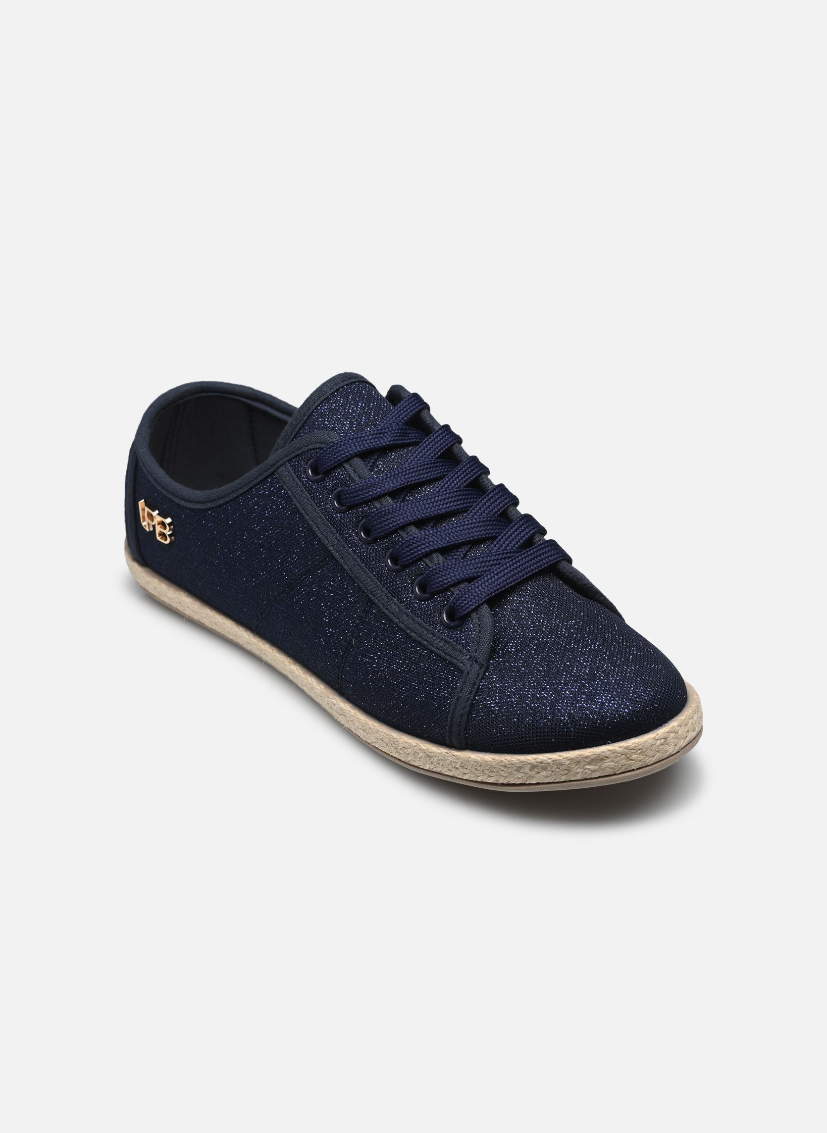 Leinen-Sneaker FANIA damen blau LPB -LES PETITES BOMBES Leinen-Sneaker FANIA damen blau Marine