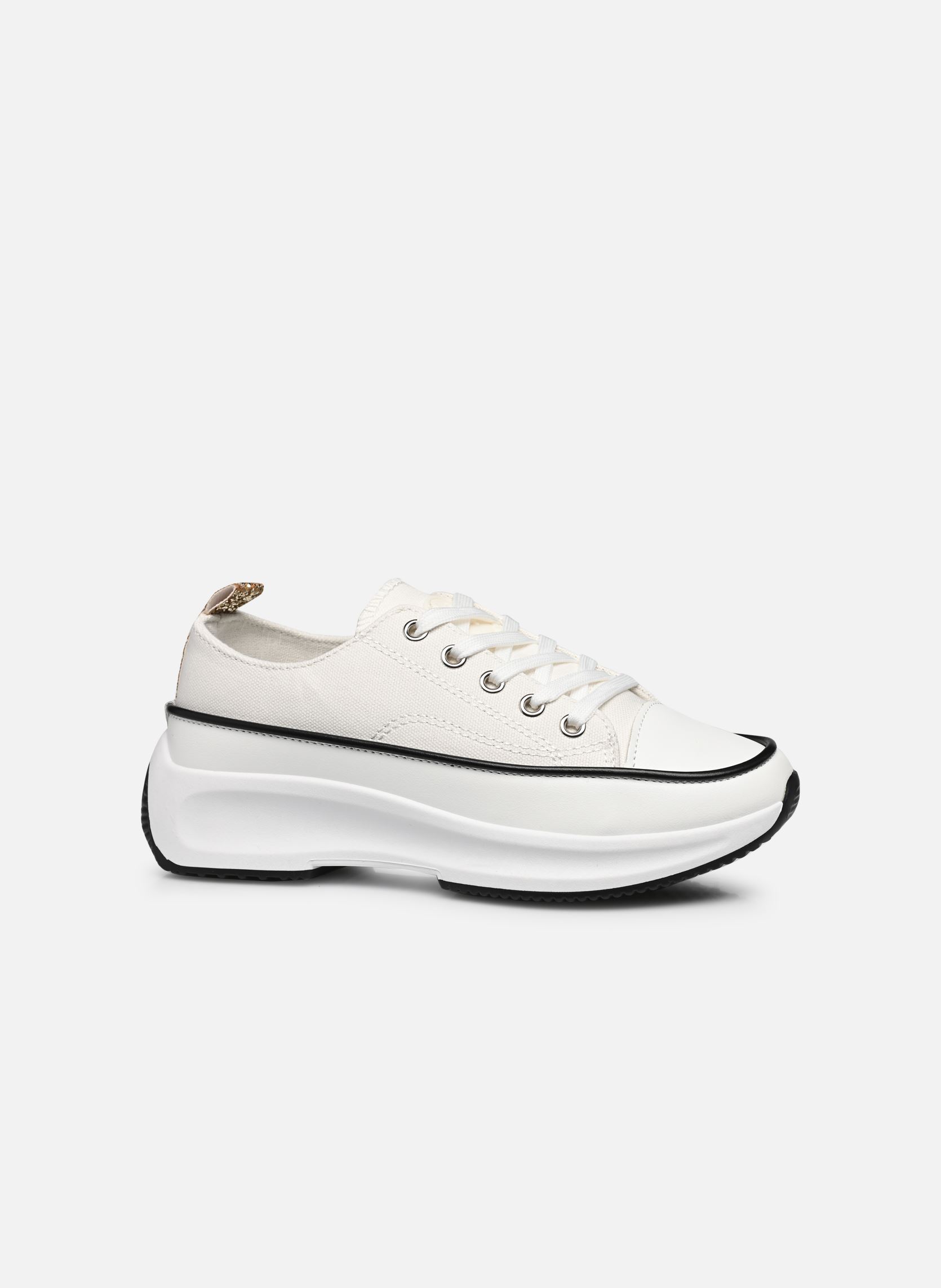 Leinen-Sneaker FELICITY damen weiß LPB -LES PETITES BOMBES Leinen-Sneaker FELICITY damen weiß Blanc