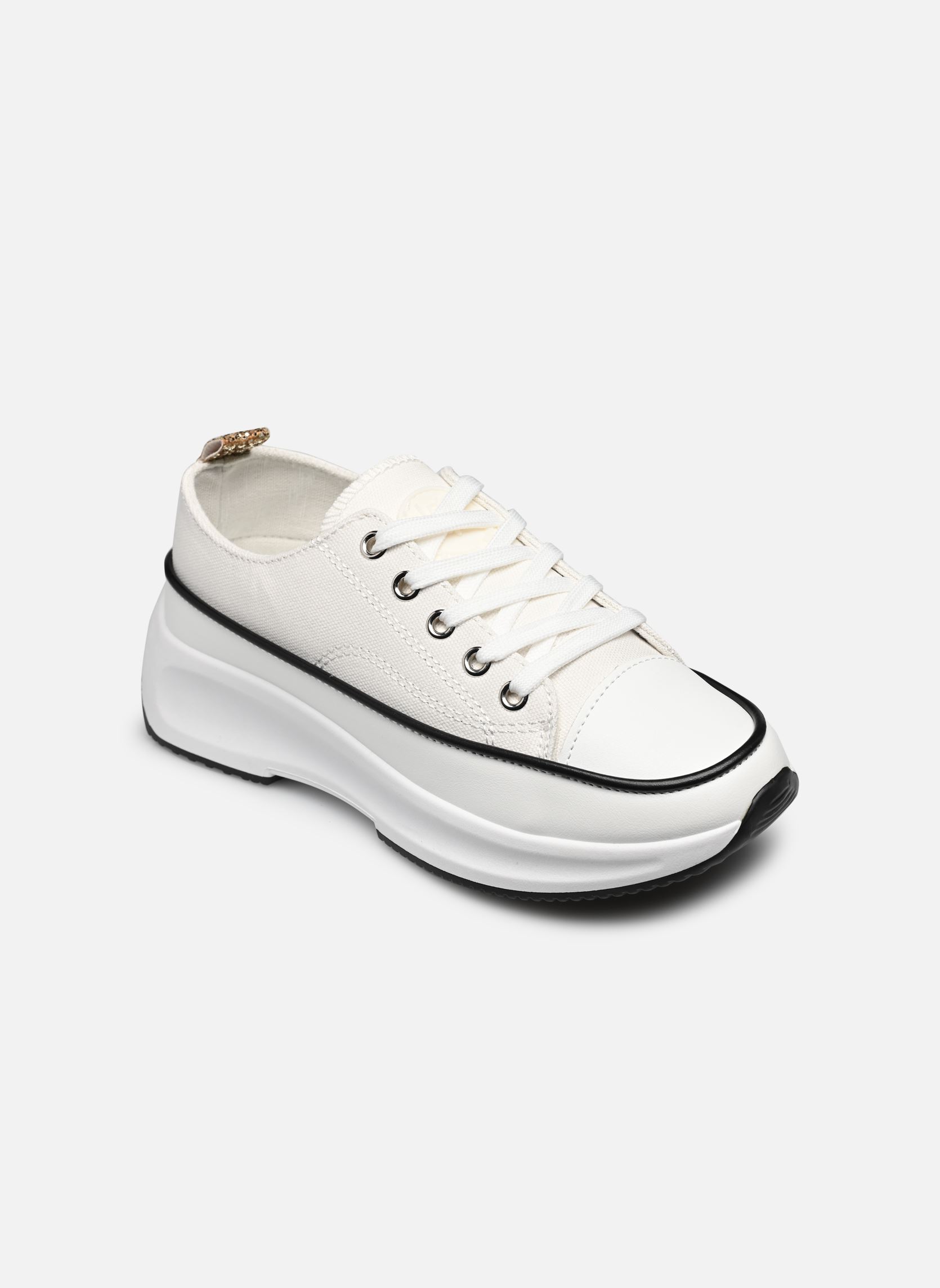 Leinen-Sneaker FELICITY damen weiß LPB -LES PETITES BOMBES Leinen-Sneaker FELICITY damen weiß Blanc