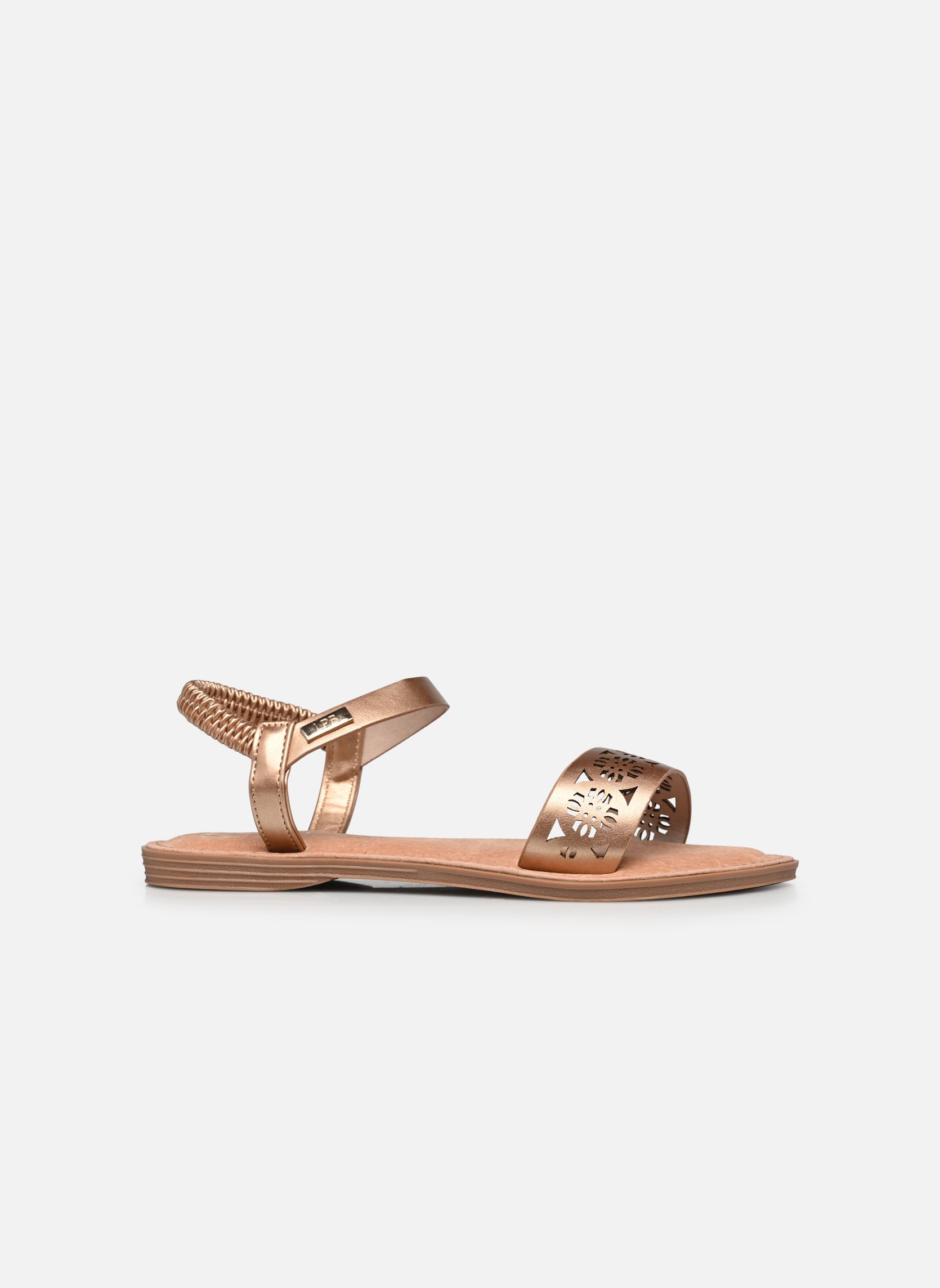 Sandalen FANIE damen gold und bronze LPB -LES PETITES BOMBES Sandalen FANIE damen gold und bronze Champagne metal