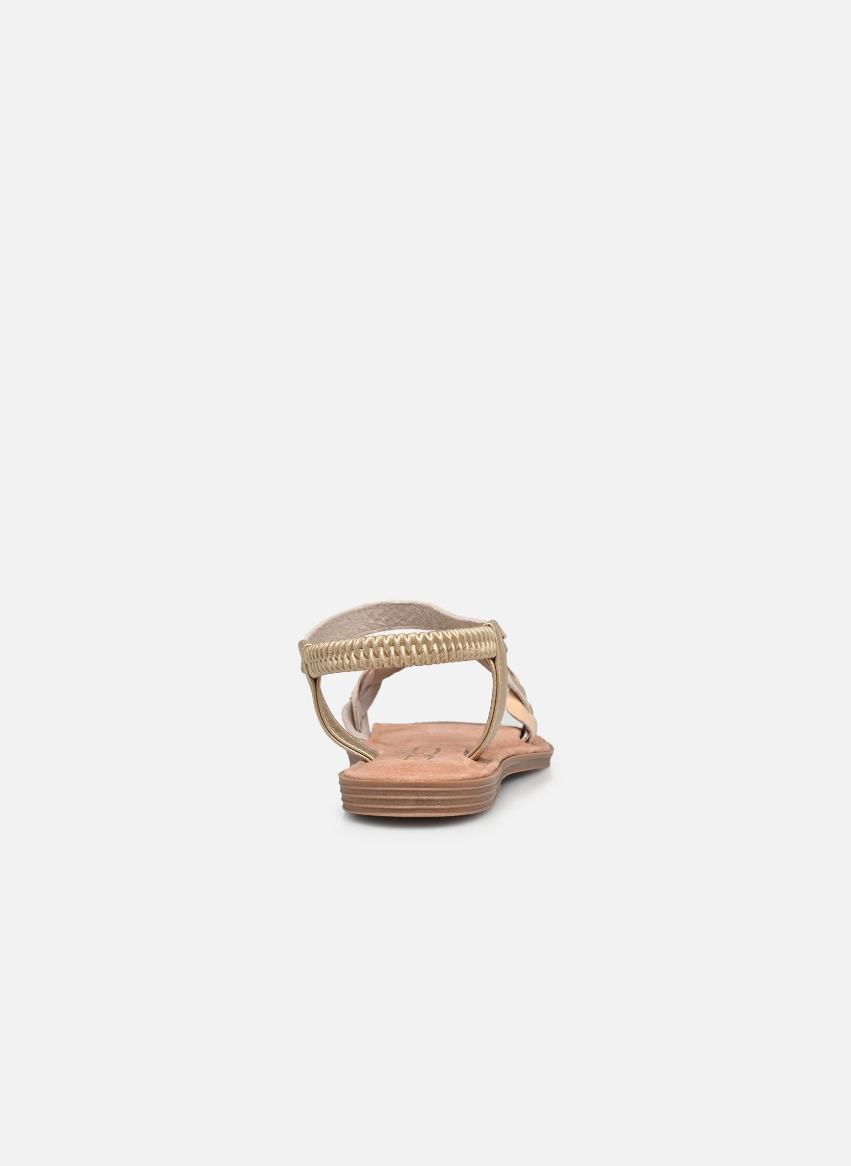Sandales FINA femme or et bronze LPB -LES PETITES BOMBES Sandales FINA femme or et bronze Tan/Or