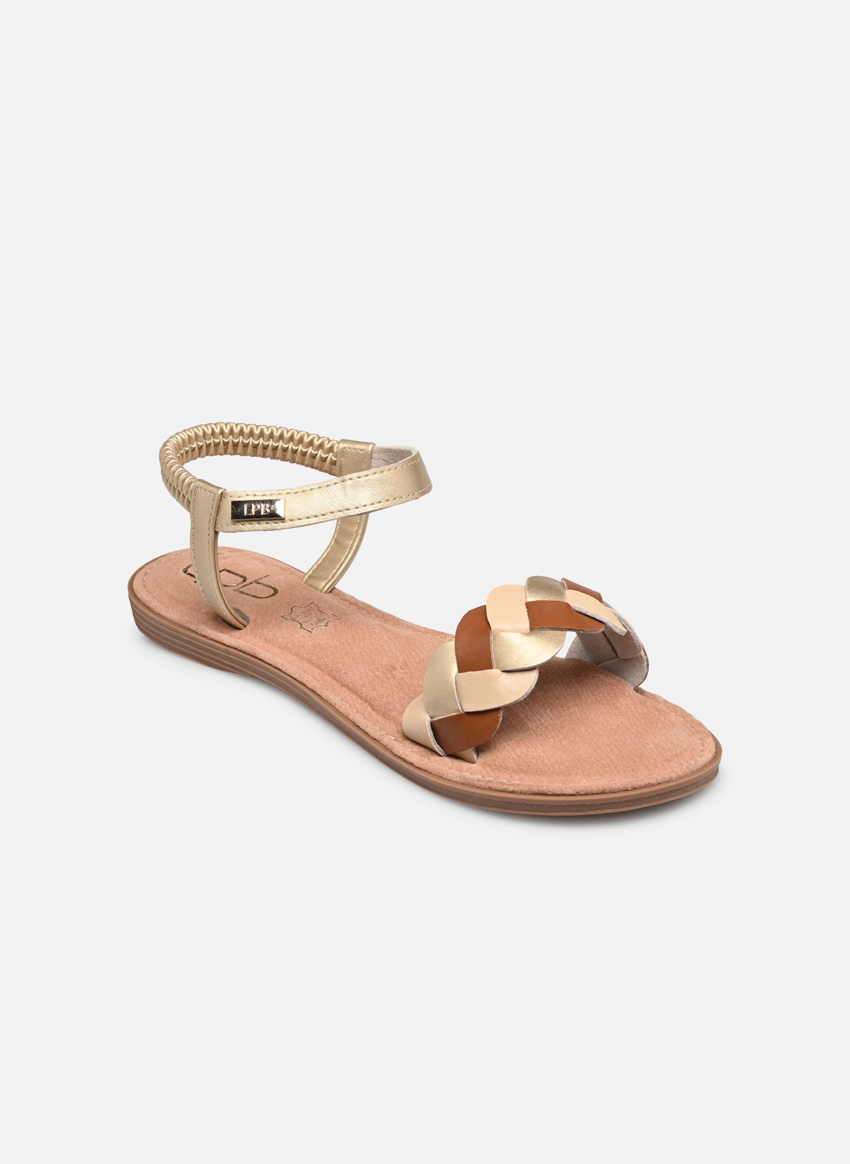 Sandales FINA femme or et bronze LPB -LES PETITES BOMBES Sandales FINA femme or et bronze Tan/Or