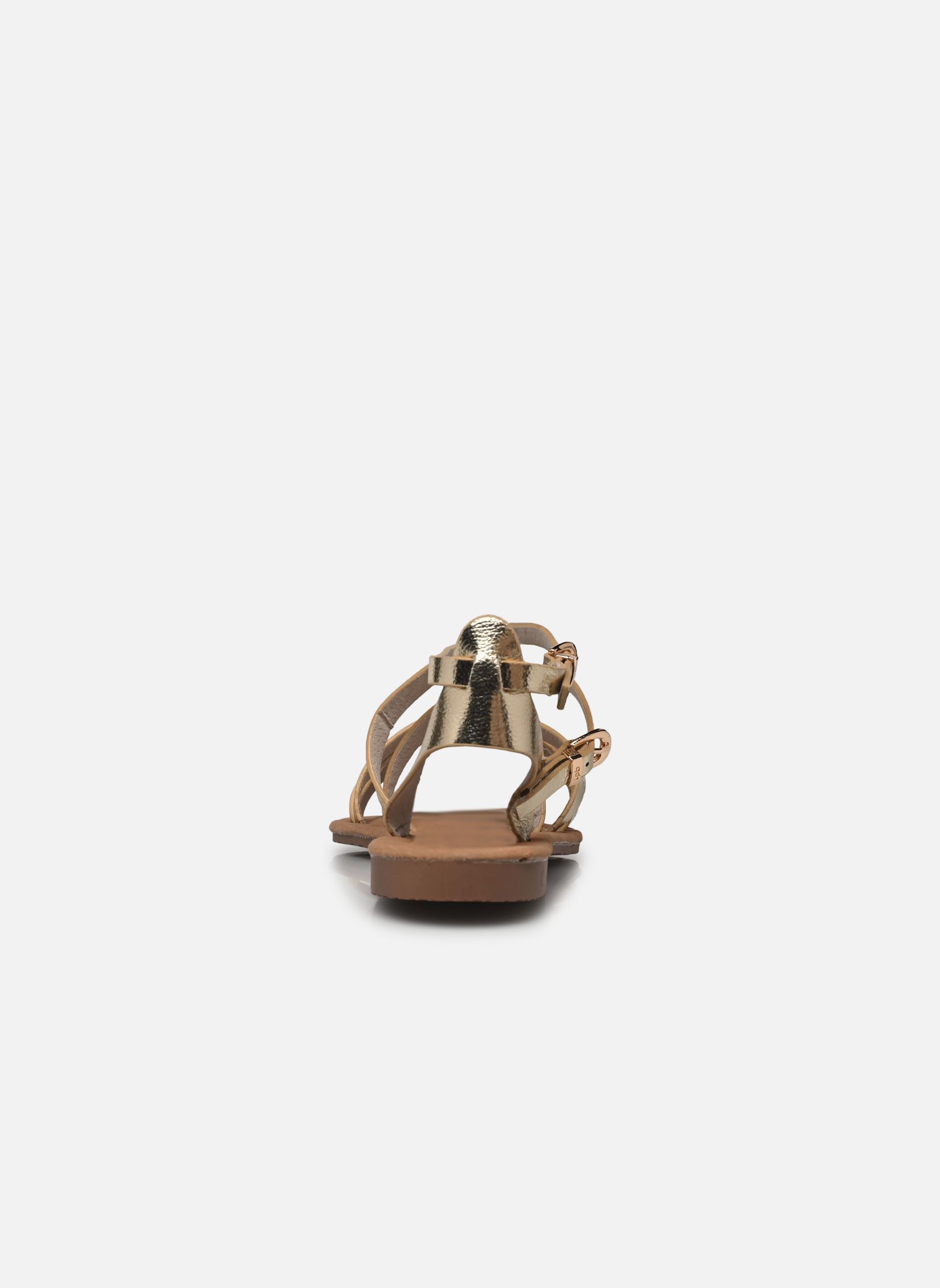 Sandalen FIKEN damen gold und bronze LPB -LES PETITES BOMBES Sandalen FIKEN damen gold und bronze Champagne metal