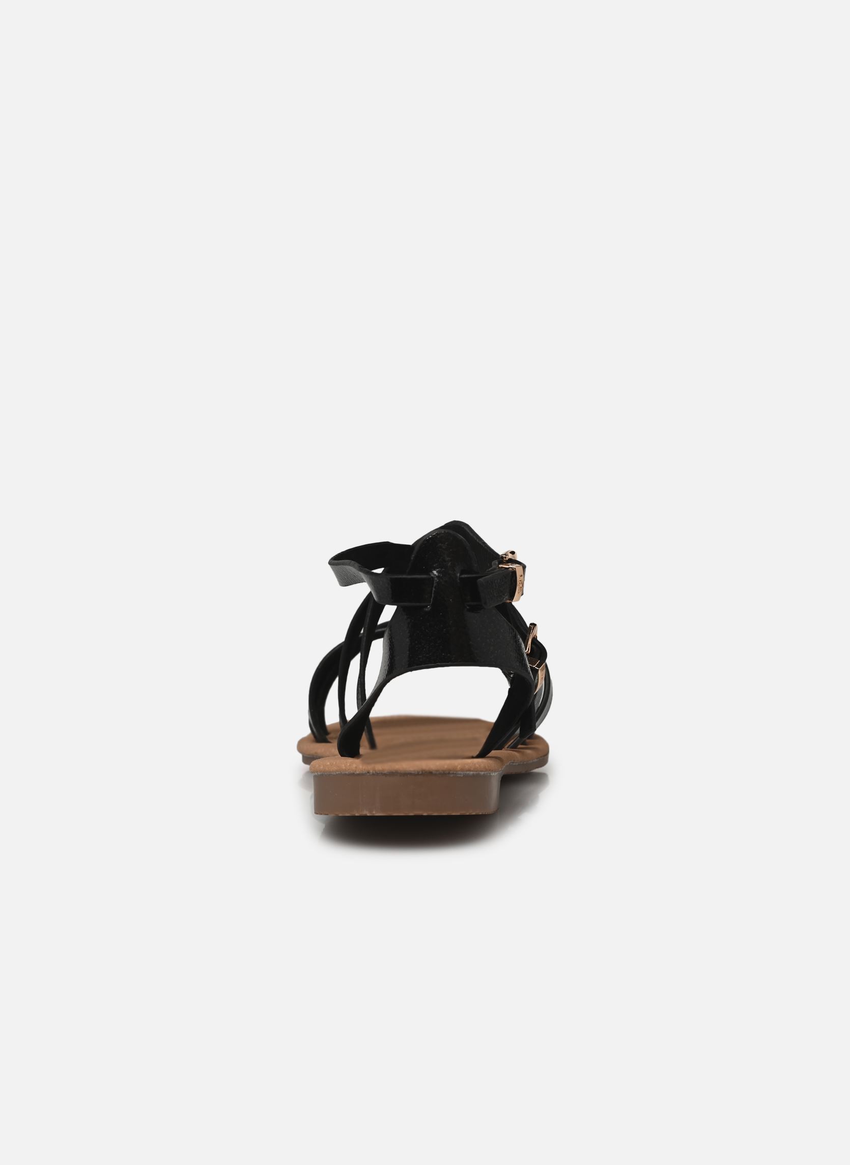 Sandalen FIKEN damen schwarz LPB -LES PETITES BOMBES Sandalen FIKEN damen schwarz Ebene metal