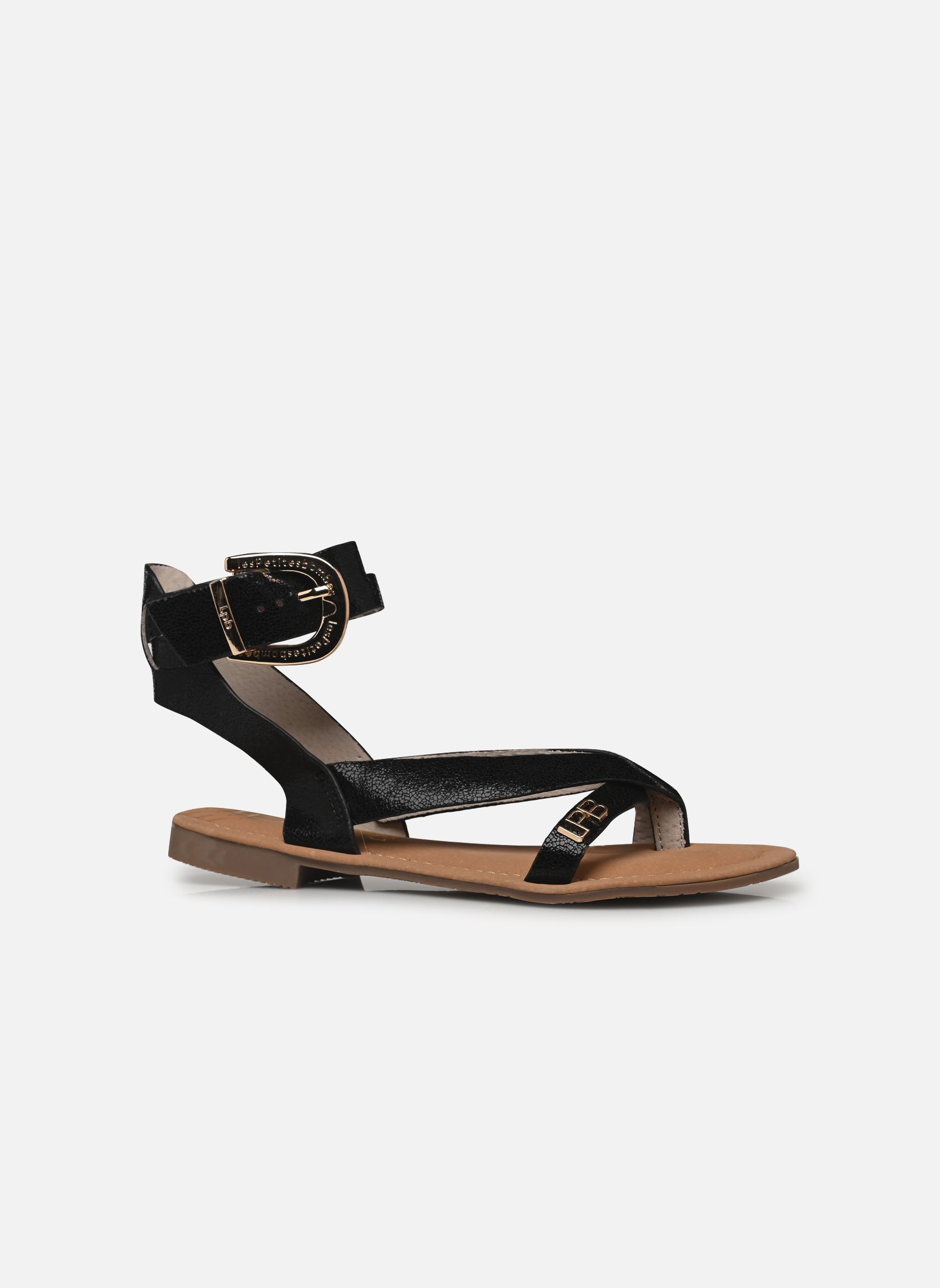Sandalen FIRMA damen schwarz LPB -LES PETITES BOMBES Sandalen FIRMA damen schwarz Noir Metal New