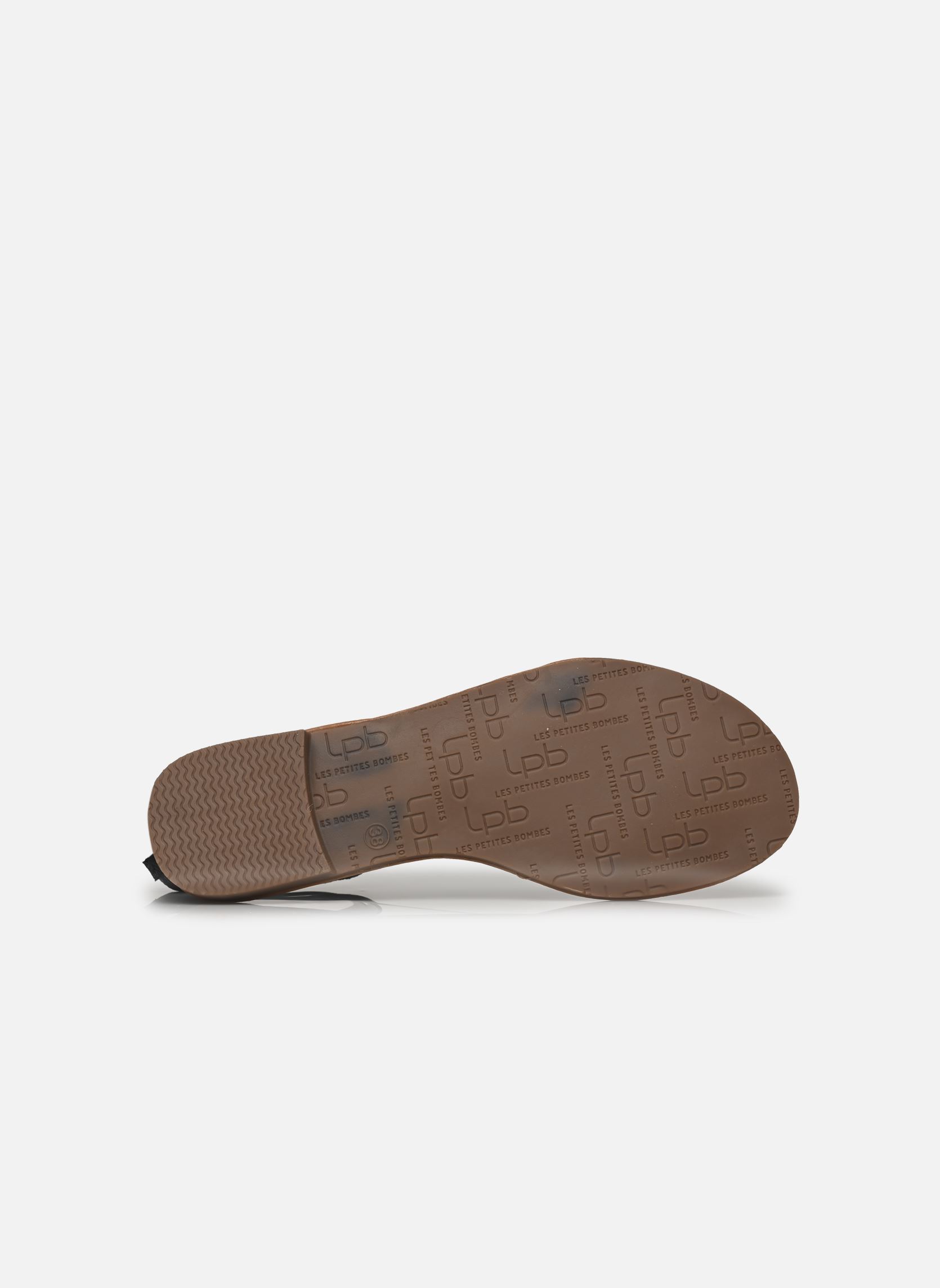 Sandalen FIRMA damen schwarz LPB -LES PETITES BOMBES Sandalen FIRMA damen schwarz Noir Metal New