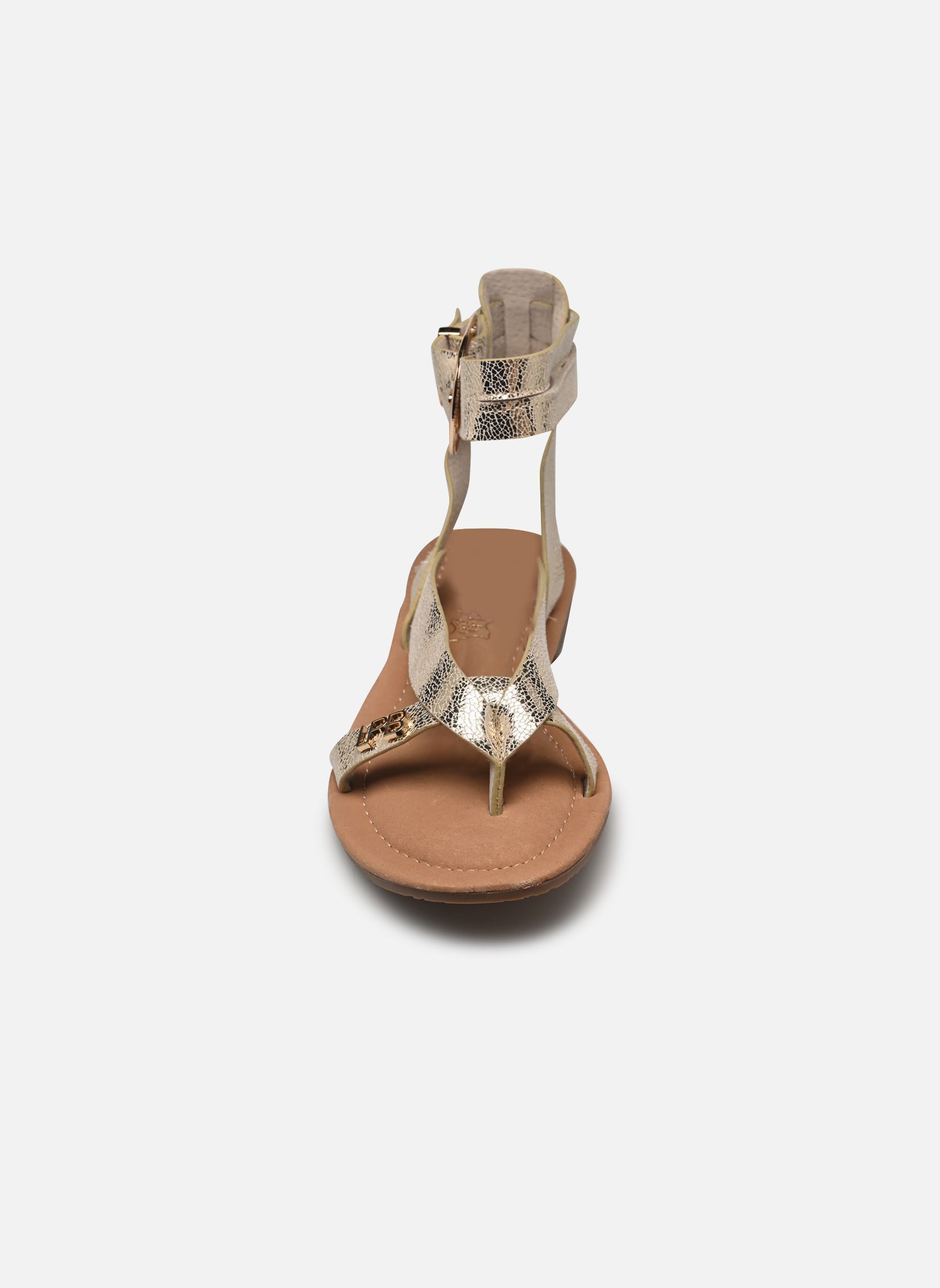 Sandales FIRMA femme or et bronze LPB -LES PETITES BOMBES Sandales FIRMA femme or et bronze Or Metal New