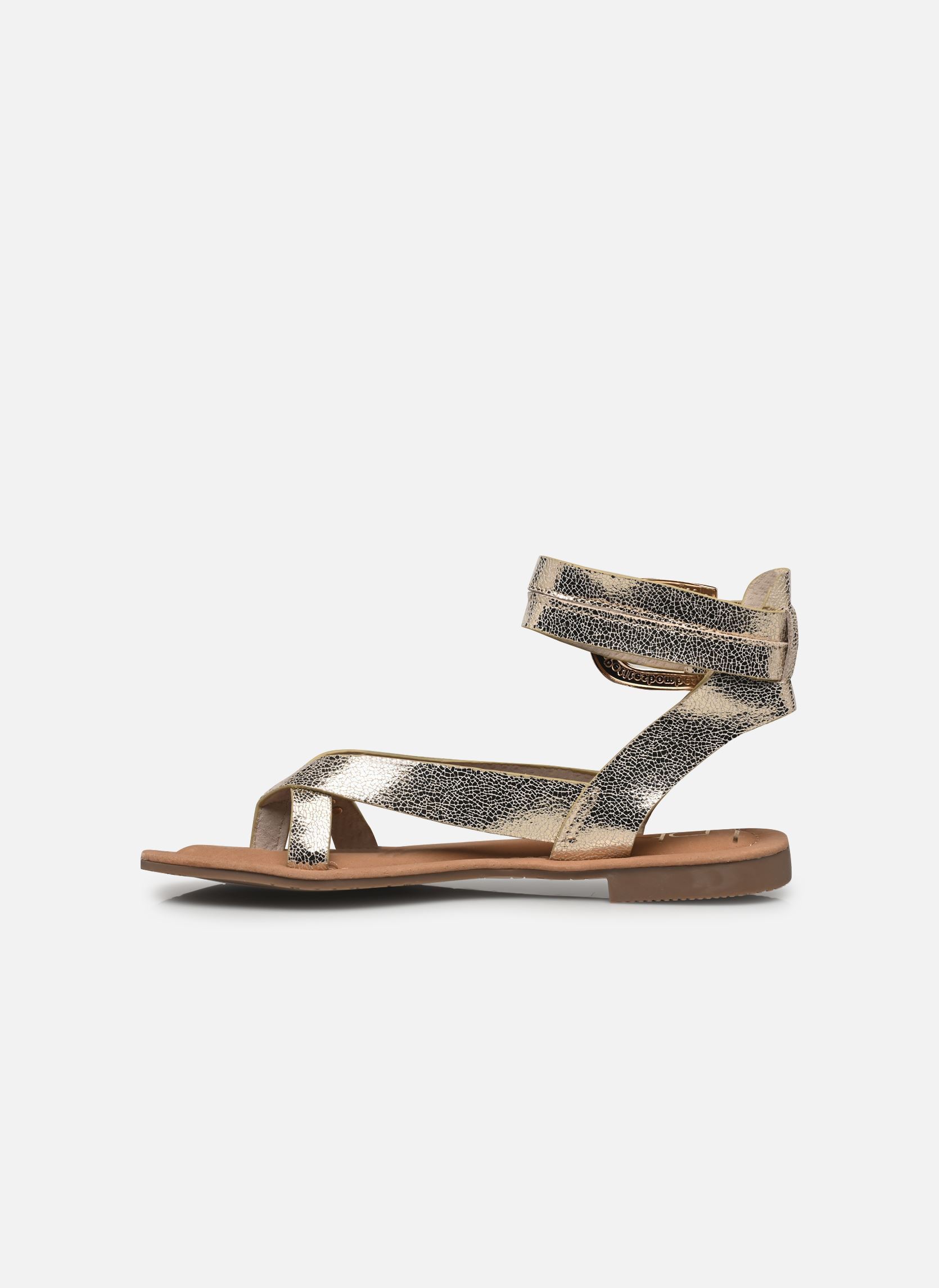 Sandales FIRMA femme or et bronze LPB -LES PETITES BOMBES Sandales FIRMA femme or et bronze Or Metal New