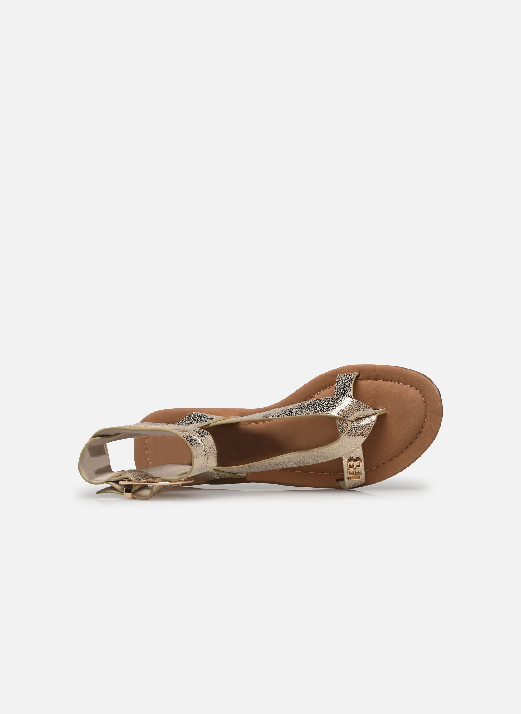 Sandales FIRMA femme or et bronze LPB -LES PETITES BOMBES Sandales FIRMA femme or et bronze Or Metal New