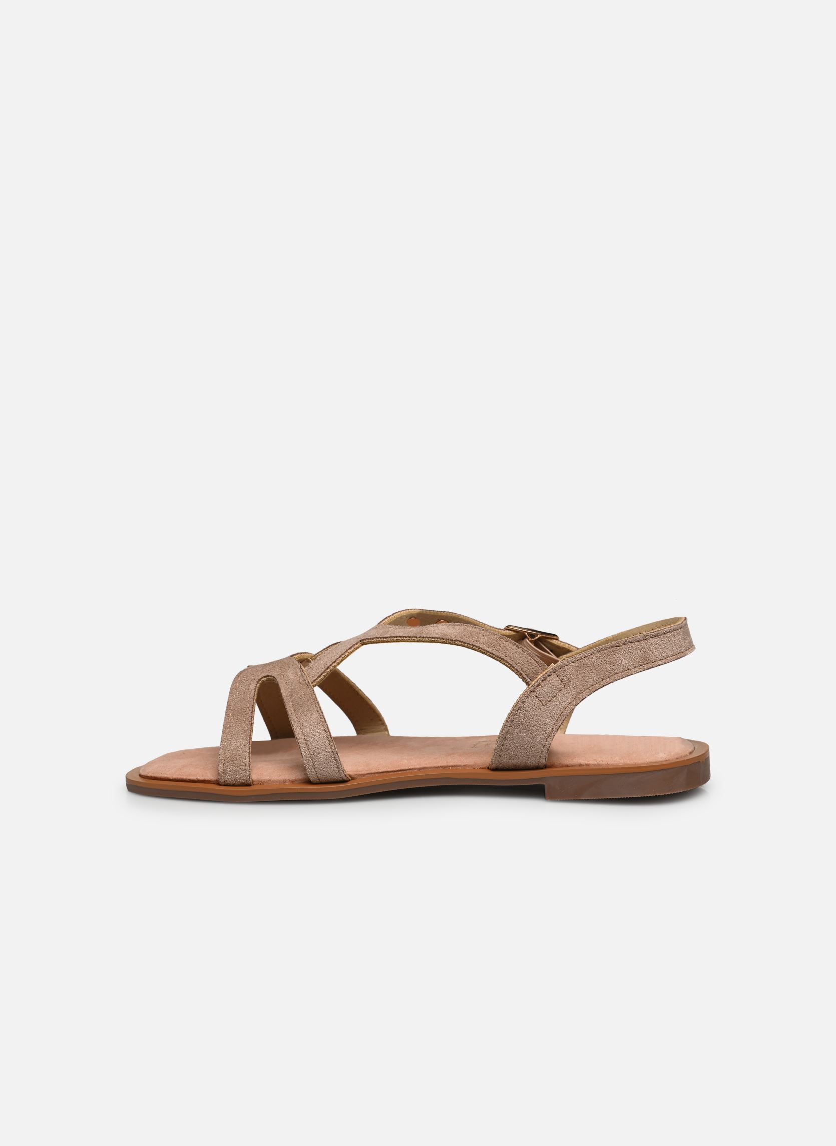 Sandalen FIDJI damen beige LPB -LES PETITES BOMBES Sandalen FIDJI damen beige TAUPE SUEDINE