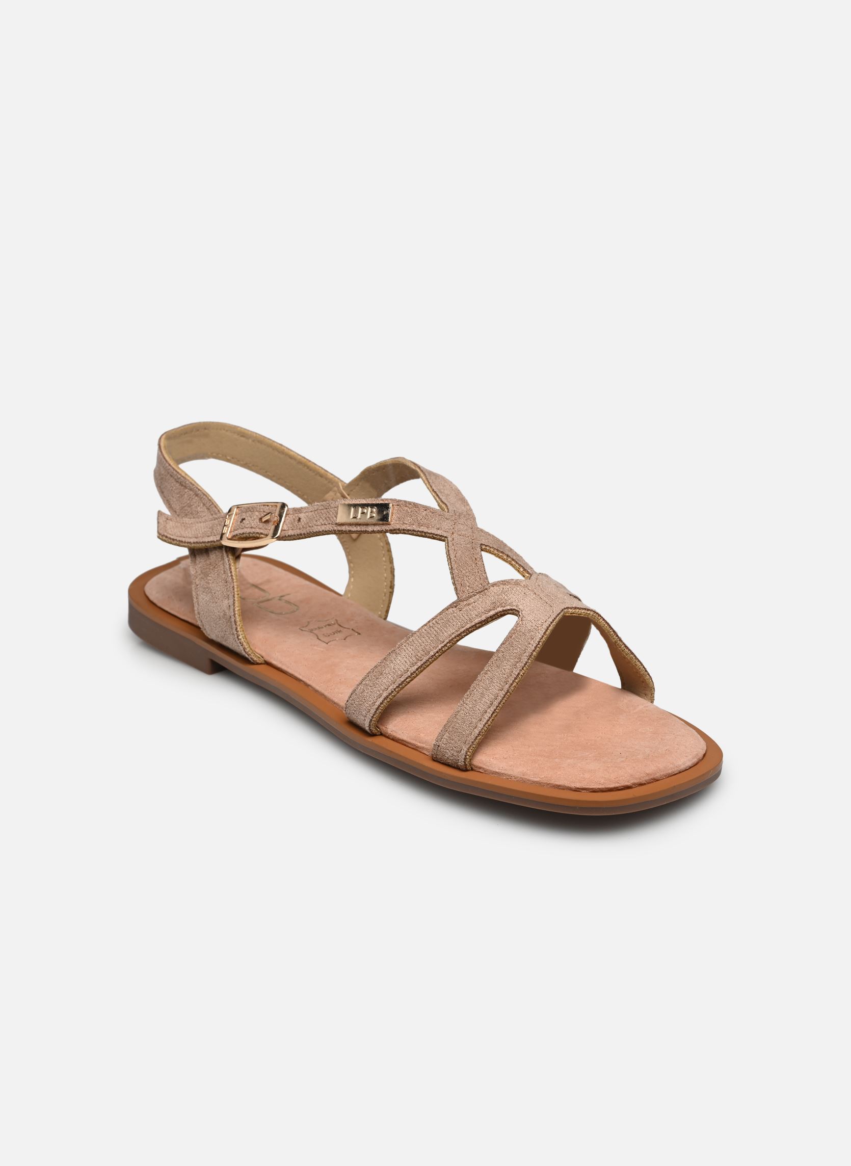 Sandalen FIDJI damen beige LPB -LES PETITES BOMBES Sandalen FIDJI damen beige TAUPE SUEDINE