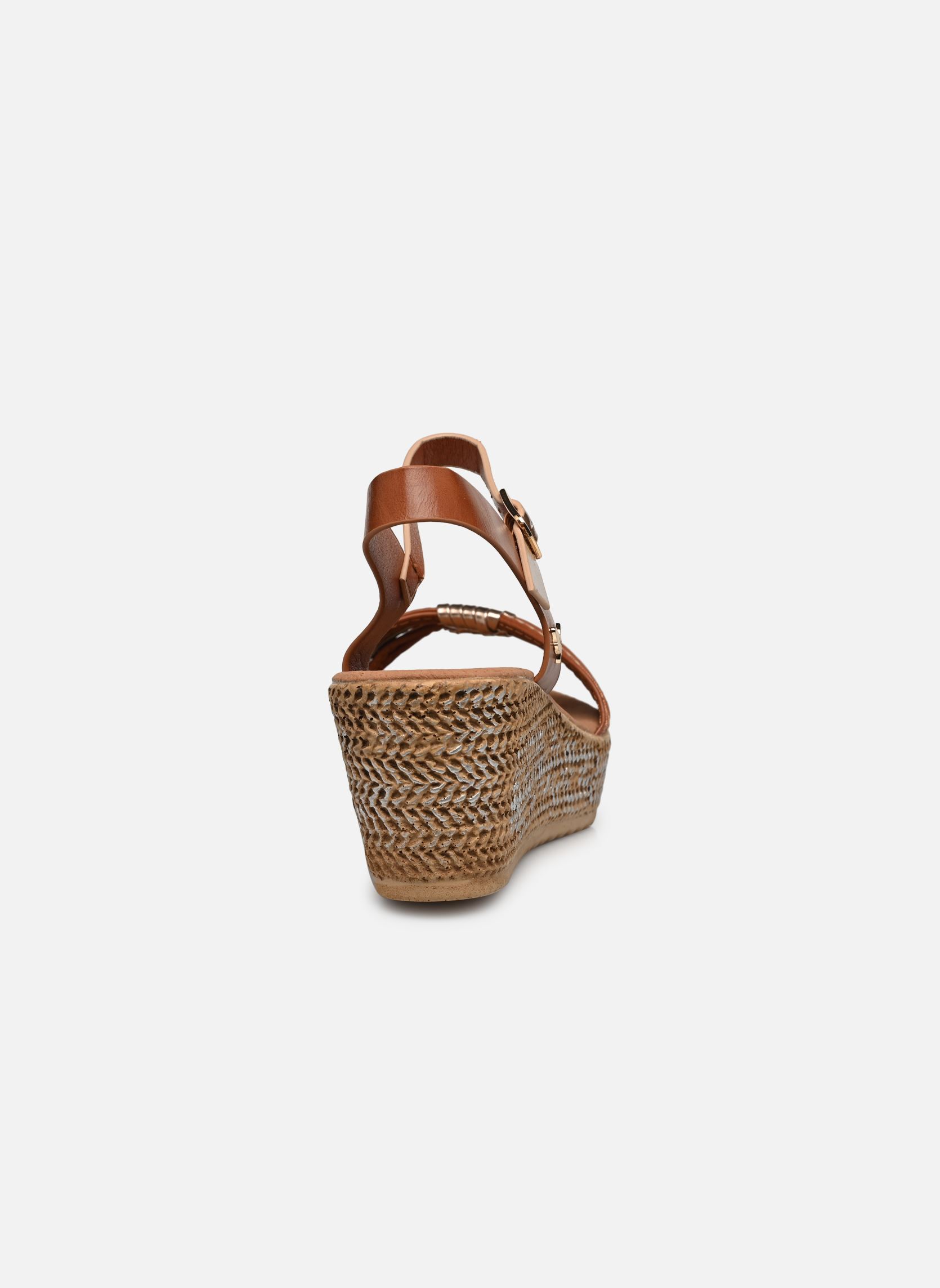 Keil- und Plateausandalen FELICIA damen braun LPB -LES PETITES BOMBES Keil- und Plateausandalen FELICIA damen braun Camel