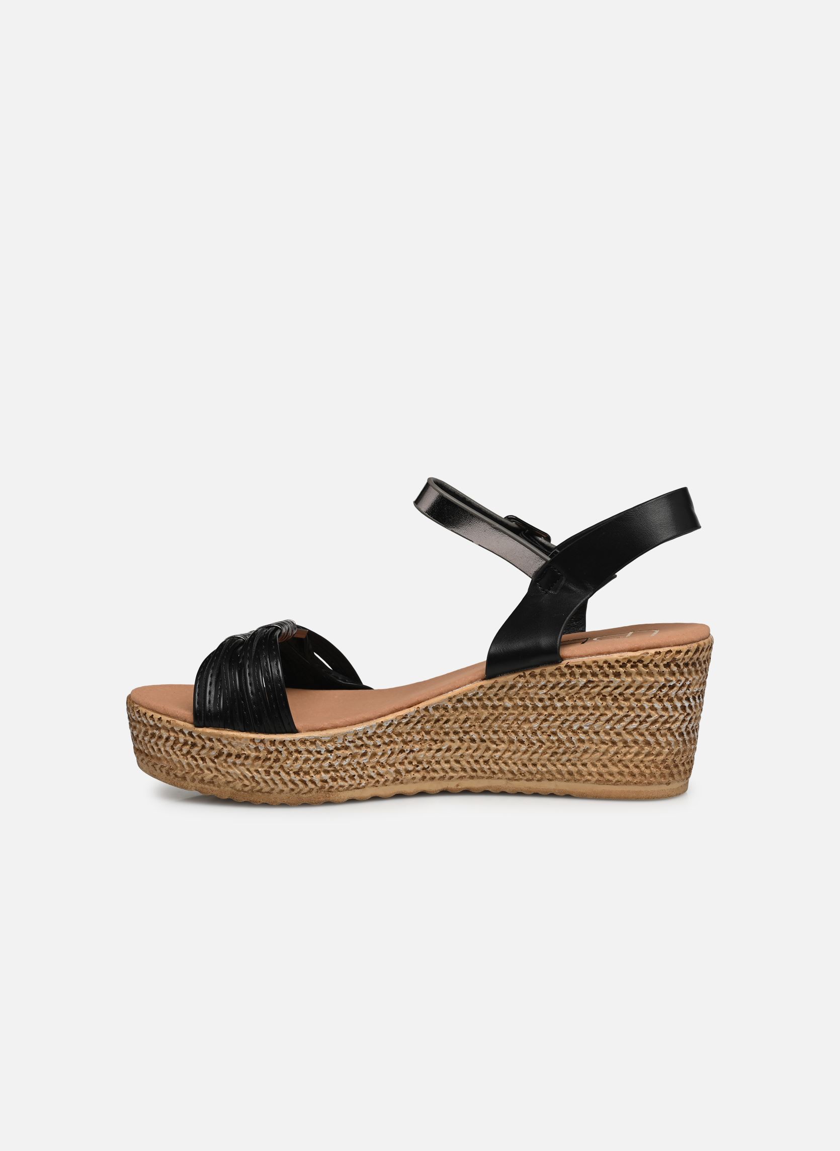 Sandales compensées et plateformes FELICIA femme noir LPB -LES PETITES BOMBES Sandales compensées et plateformes FELICIA femme noir Noir