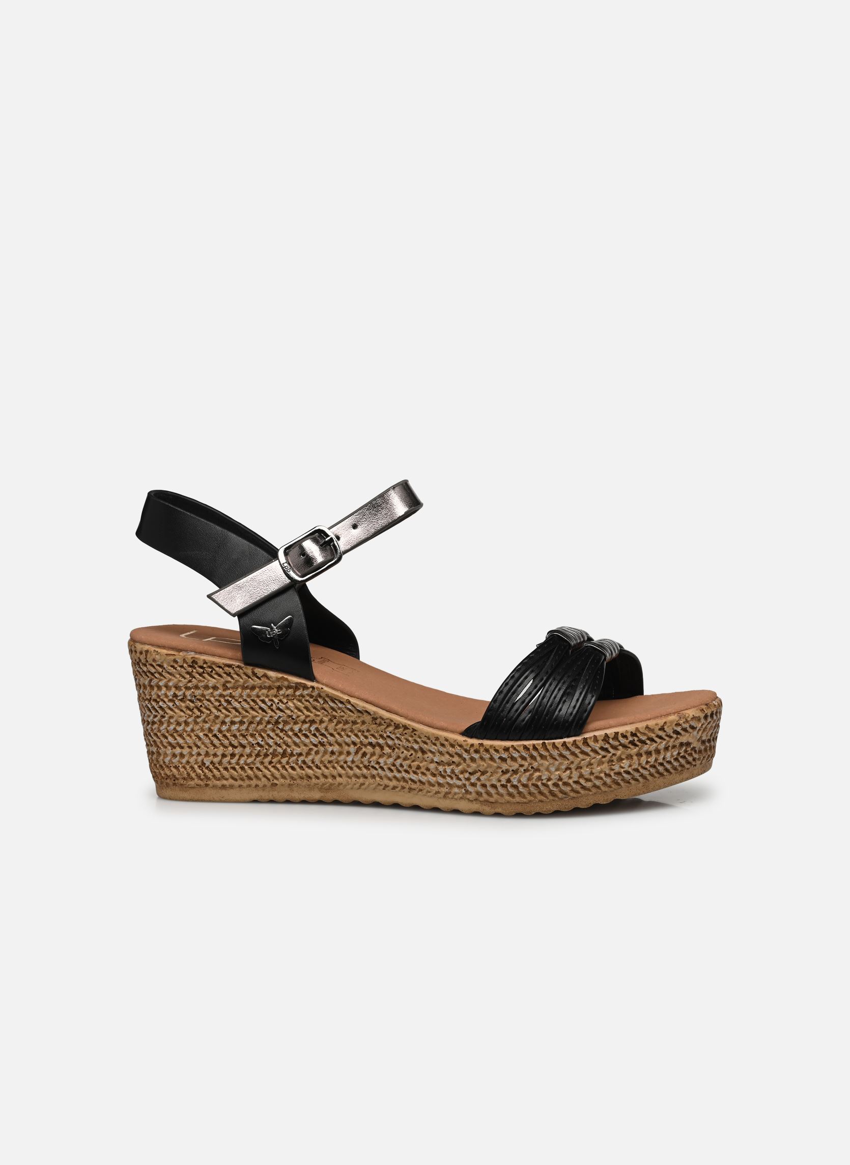 Sandales compensées et plateformes FELICIA femme noir LPB -LES PETITES BOMBES Sandales compensées et plateformes FELICIA femme noir Noir