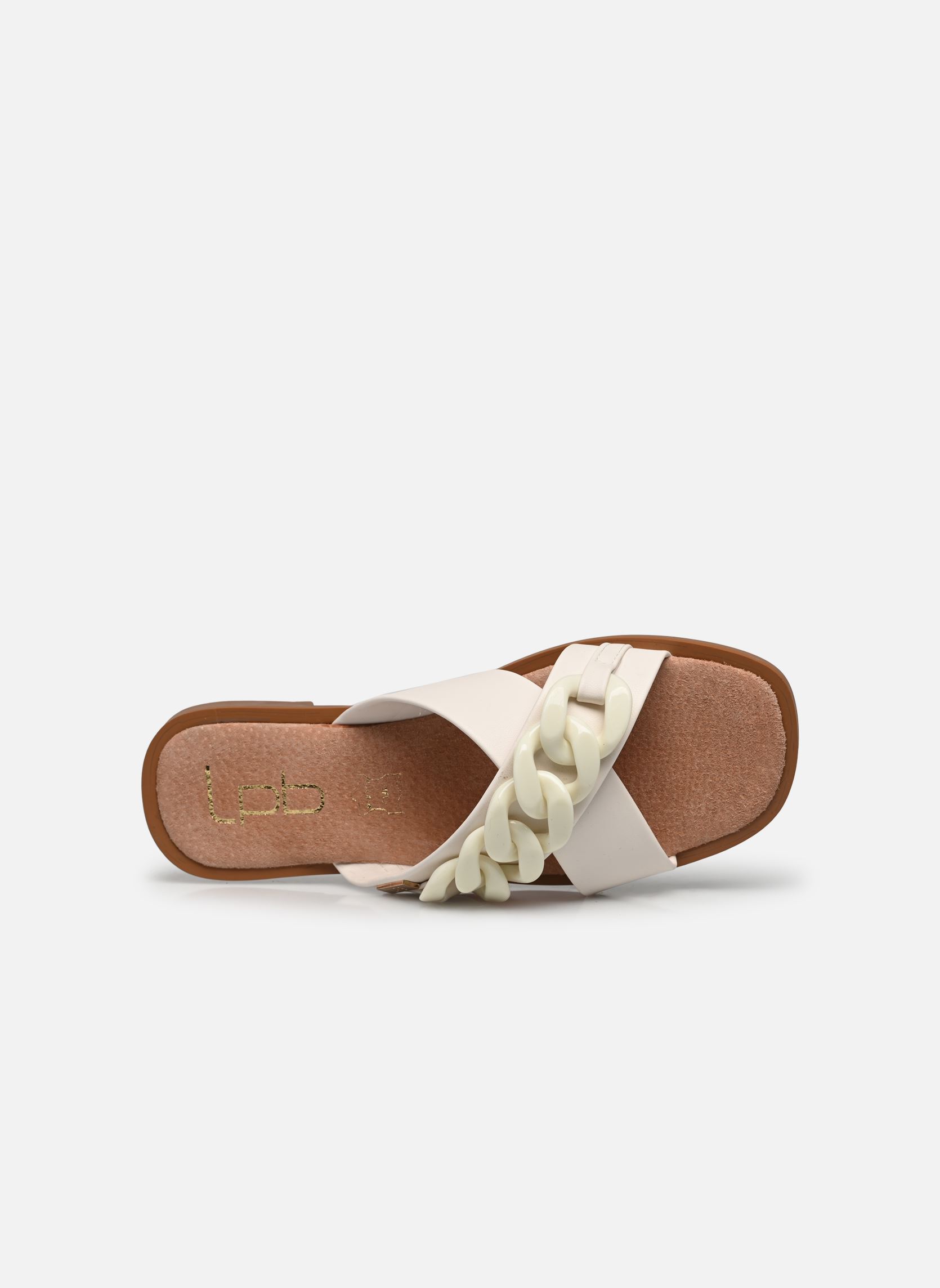 Pantoletten FIFI damen weiß LPB -LES PETITES BOMBES Pantoletten FIFI damen weiß BLANC PU
