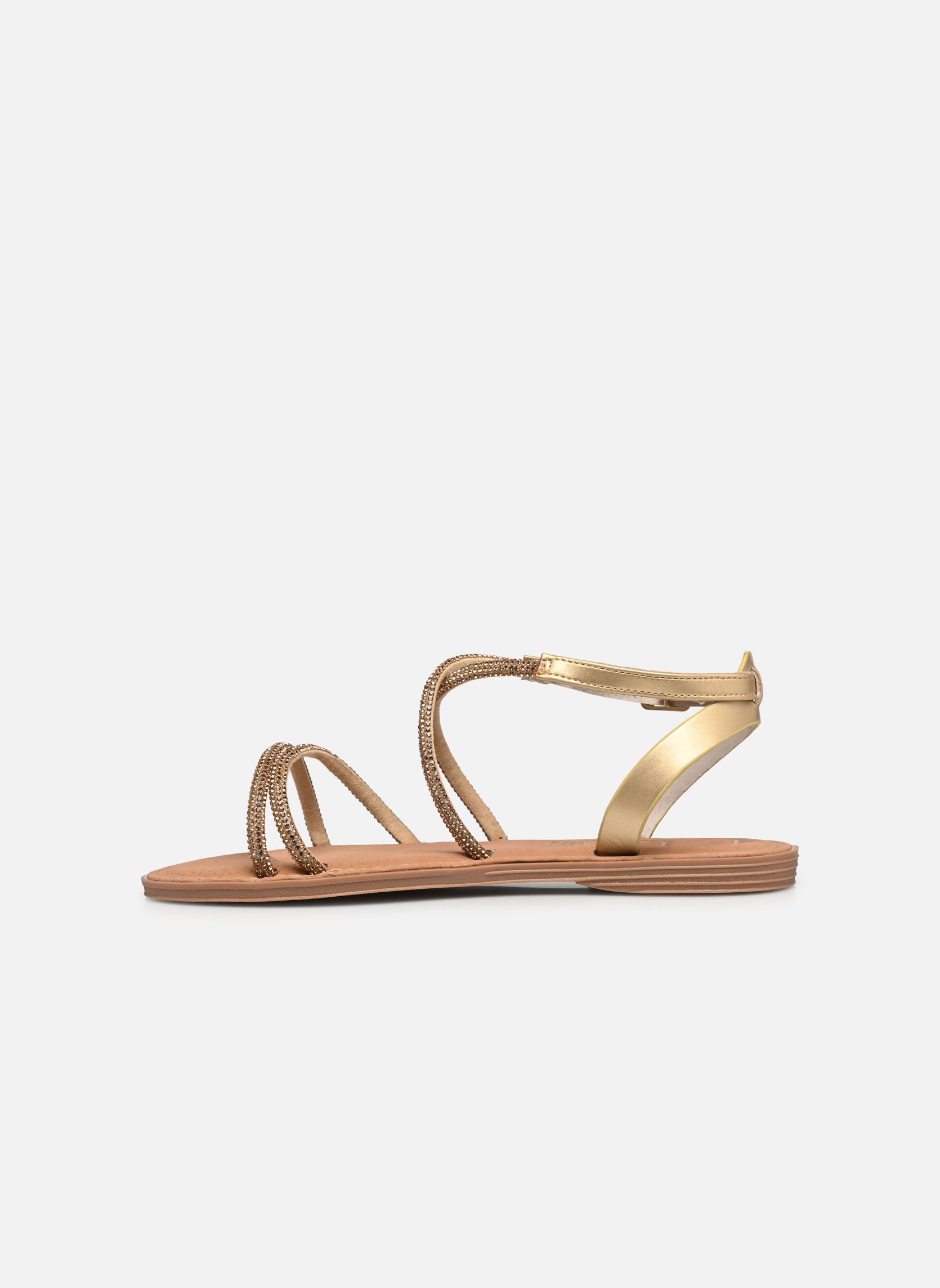 Sandalen FRANNIE damen gold und bronze LPB -LES PETITES BOMBES Sandalen FRANNIE damen gold und bronze Champagne