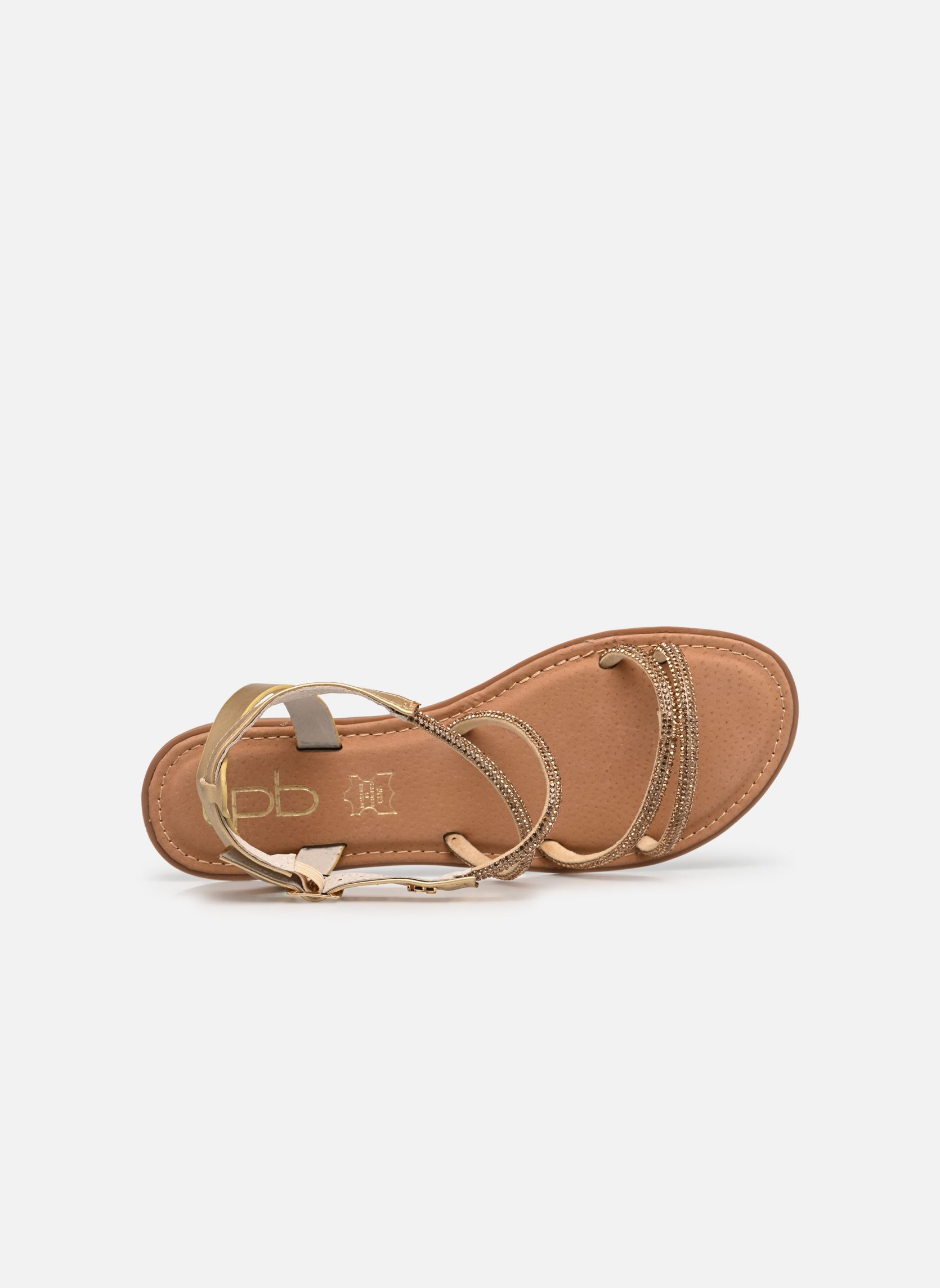 Sandalen FRANNIE damen gold und bronze LPB -LES PETITES BOMBES Sandalen FRANNIE damen gold und bronze Champagne