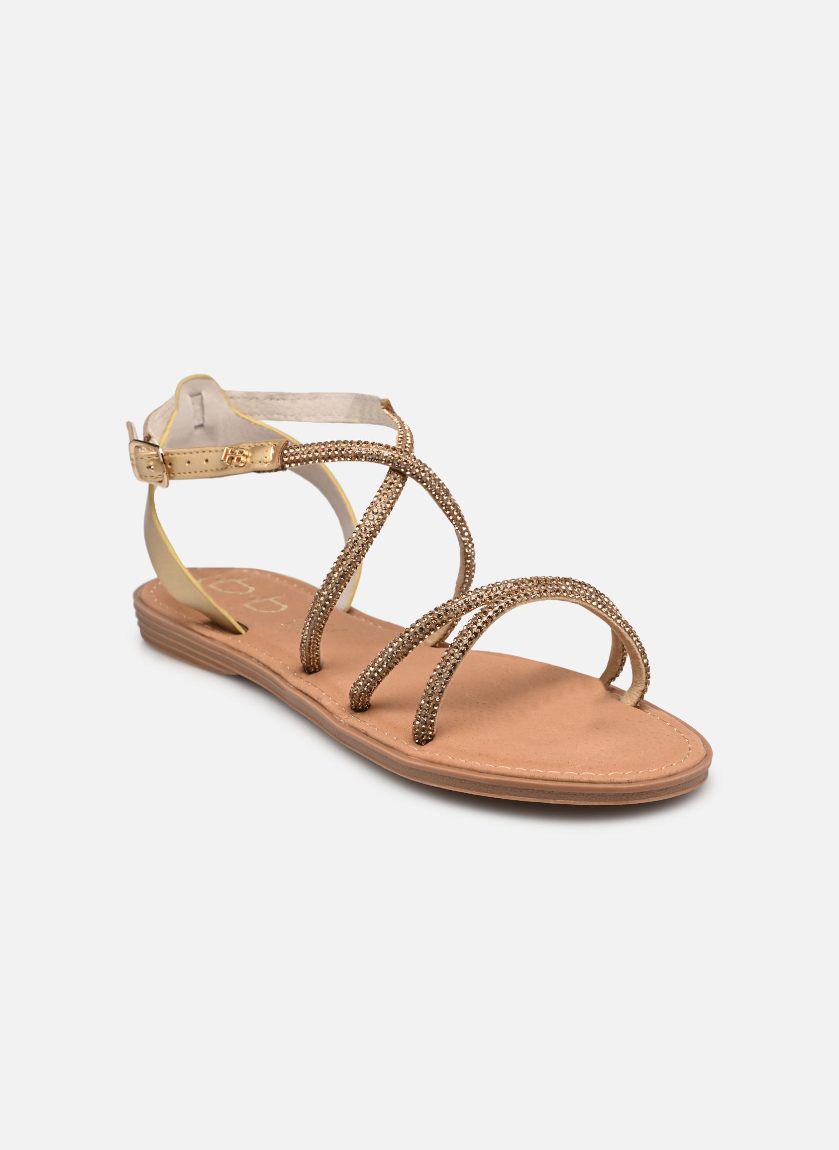 Sandalen FRANNIE damen gold und bronze LPB -LES PETITES BOMBES Sandalen FRANNIE damen gold und bronze Champagne